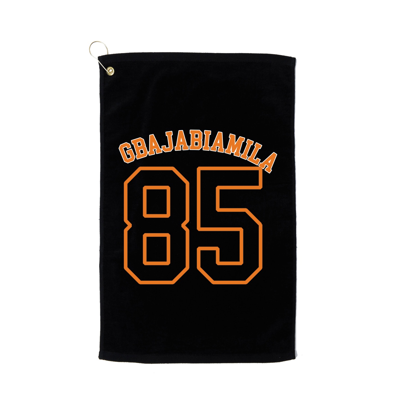 Golf Towel — Shirsey Arch in Black