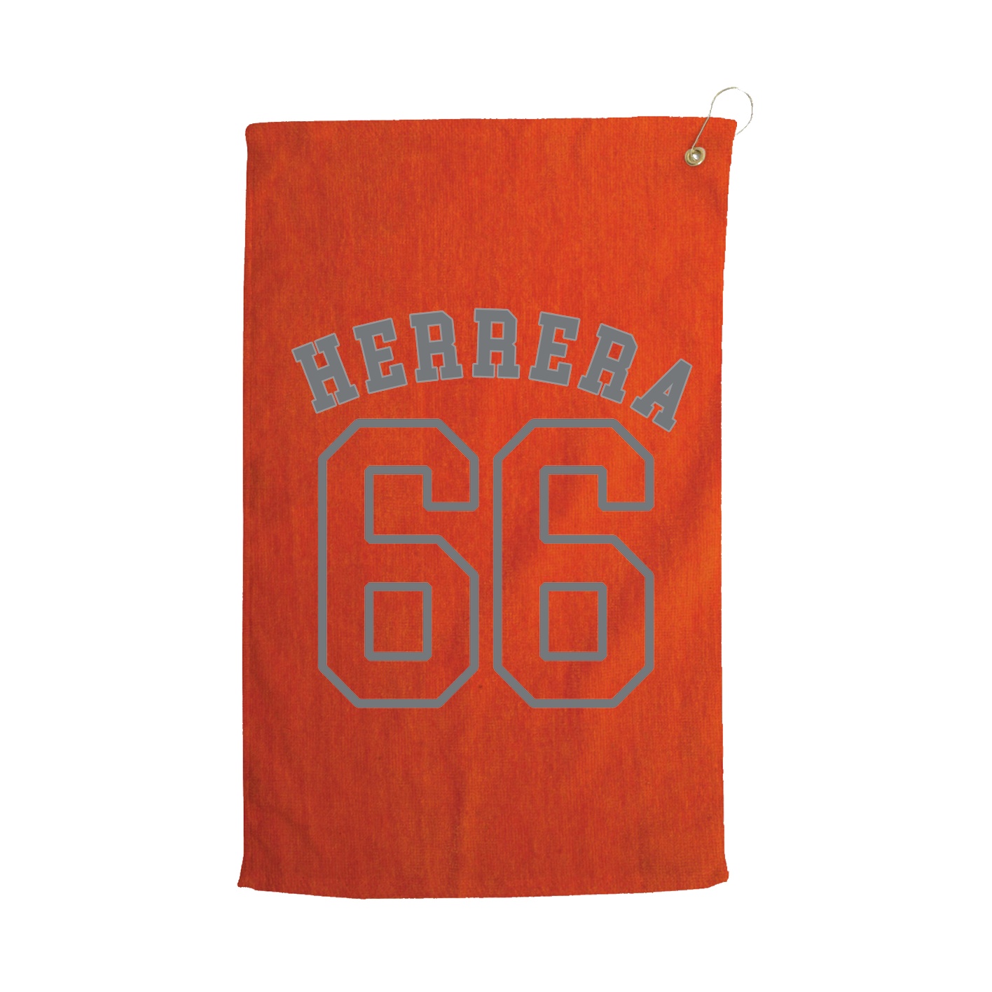 Golf Towel — Shirsey Arch in Orange