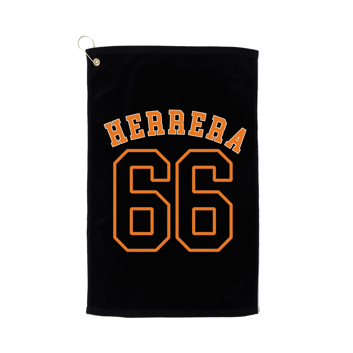 Golf Towel — Shirsey Arch in Black