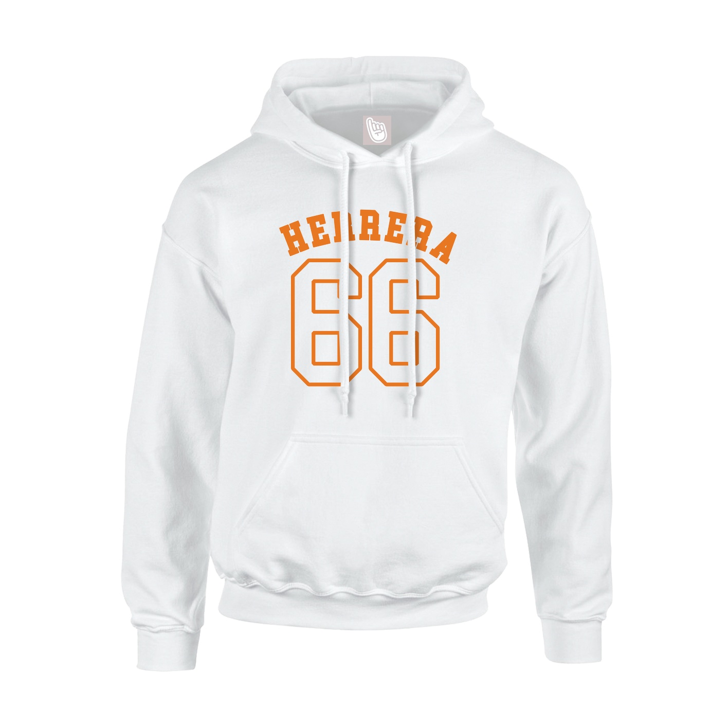 Hoodie — Shirsey Arch in White