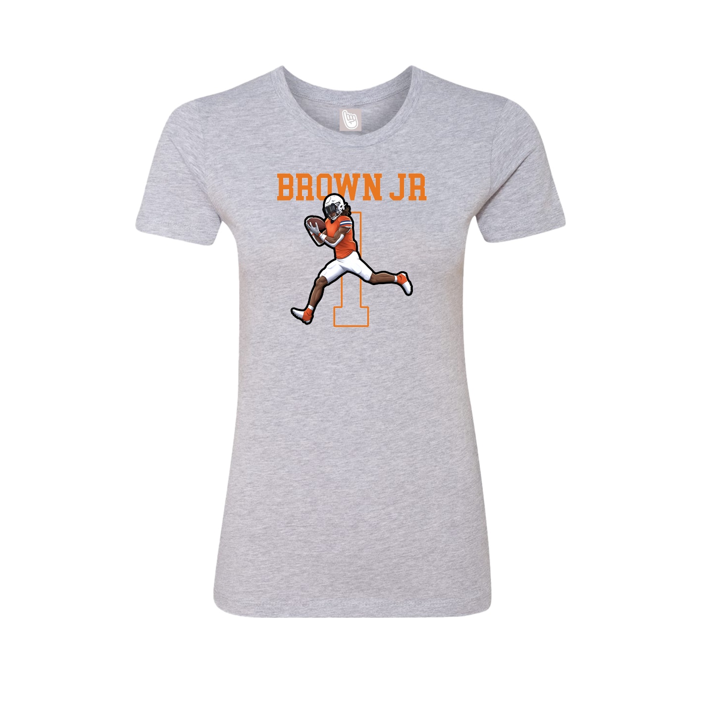 Fitted Women's Tee — Shirsey in Grey