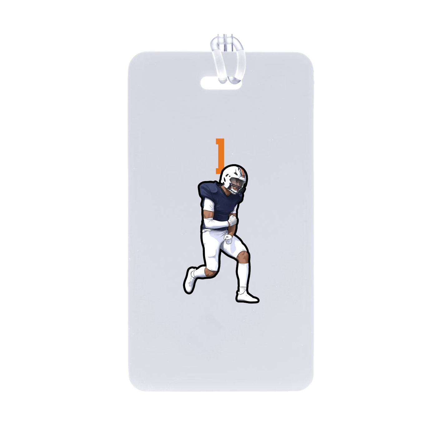 Bag Tag — Number Top in Classic