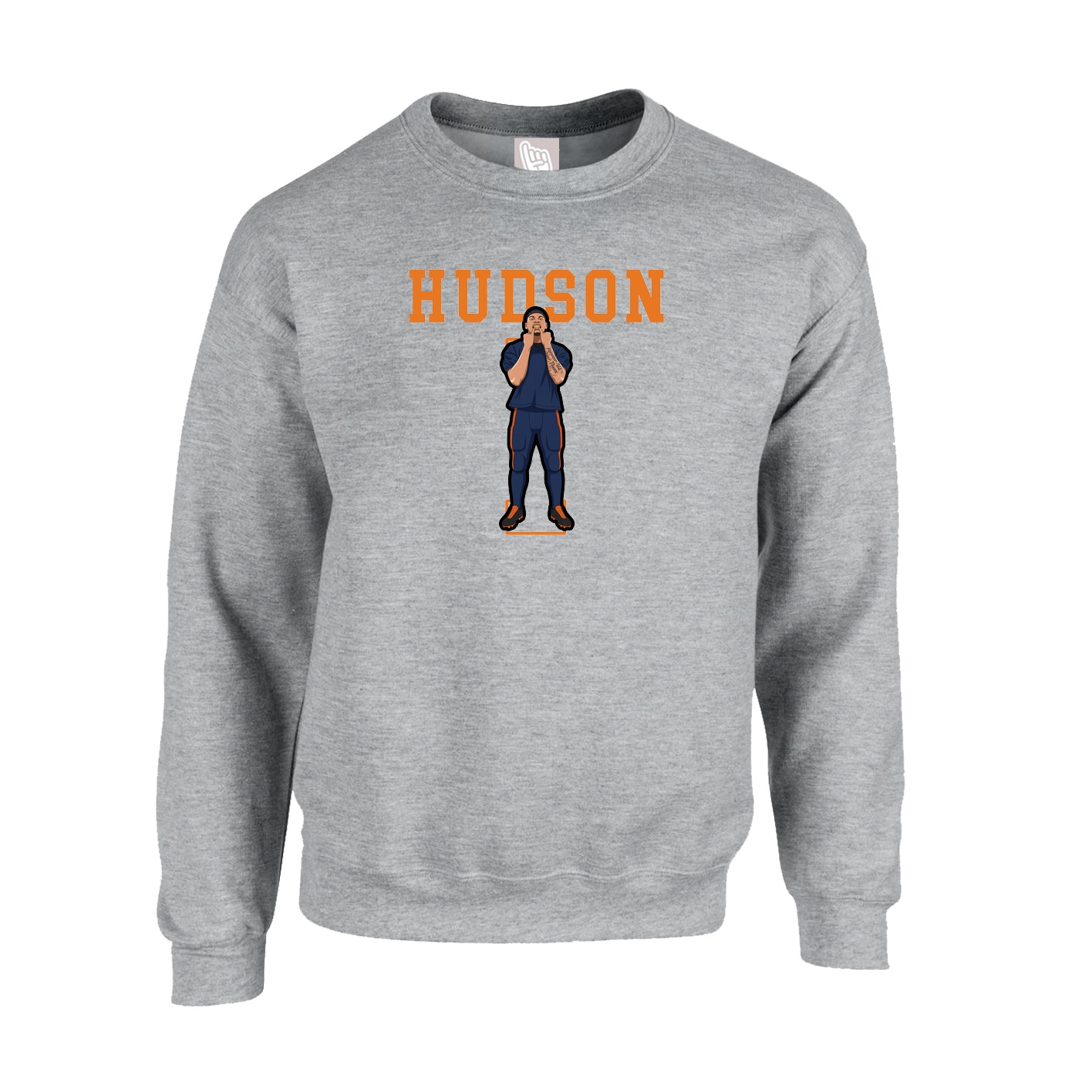 Fleece Crew — Shirsey in Grey