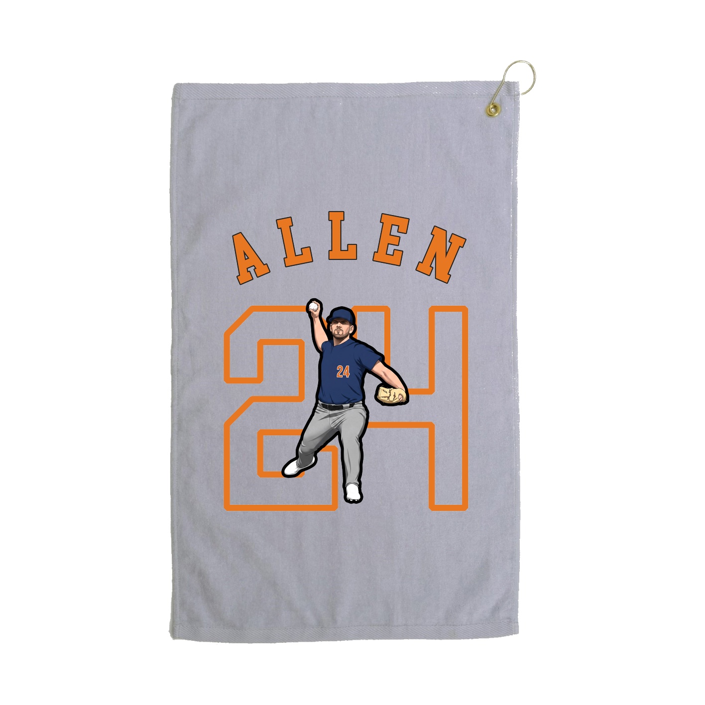 Terry Velour Golf Towel