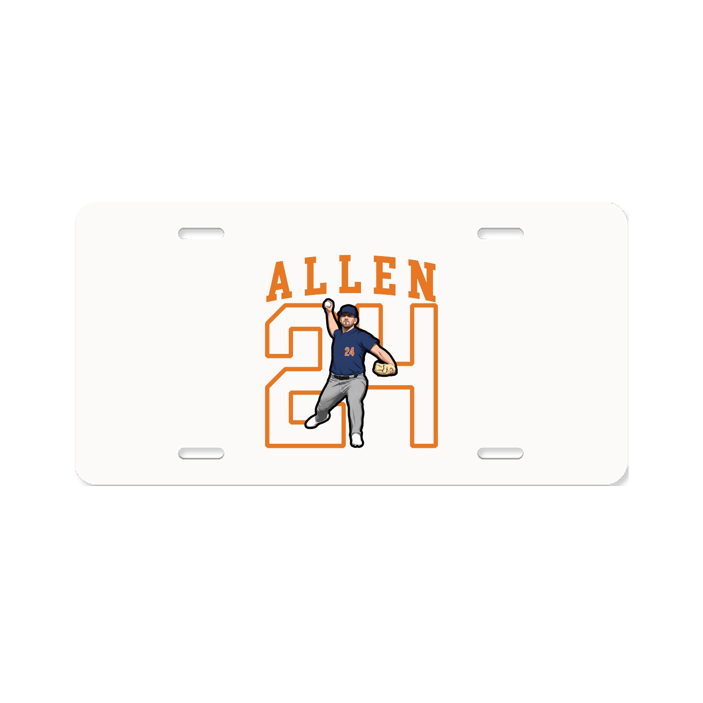 License Plate — Shirsey in Classic