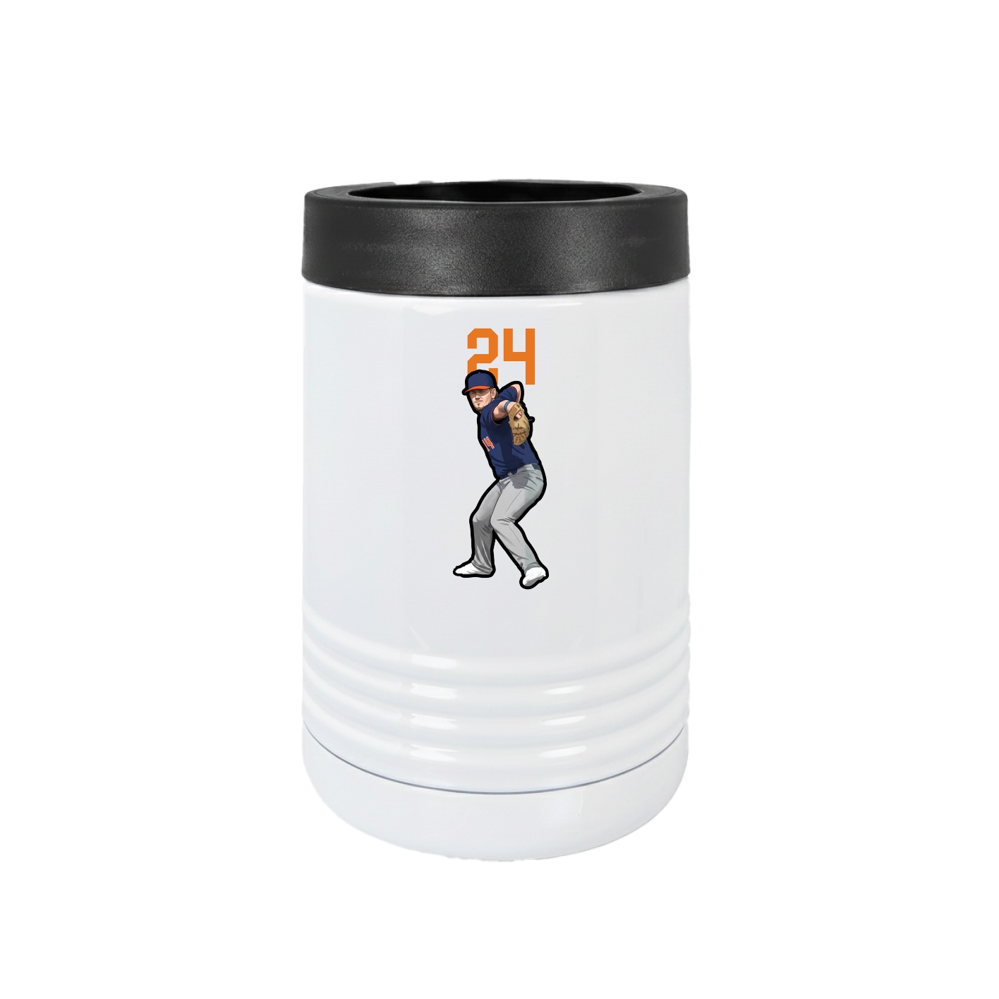 Beverage Holder — Number Top in White