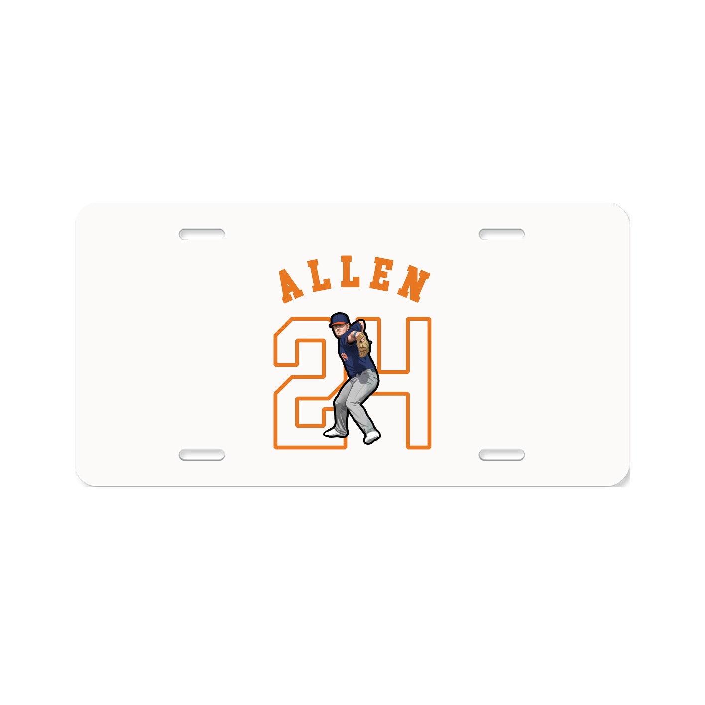 License Plate — Shirsey Arch in Classic