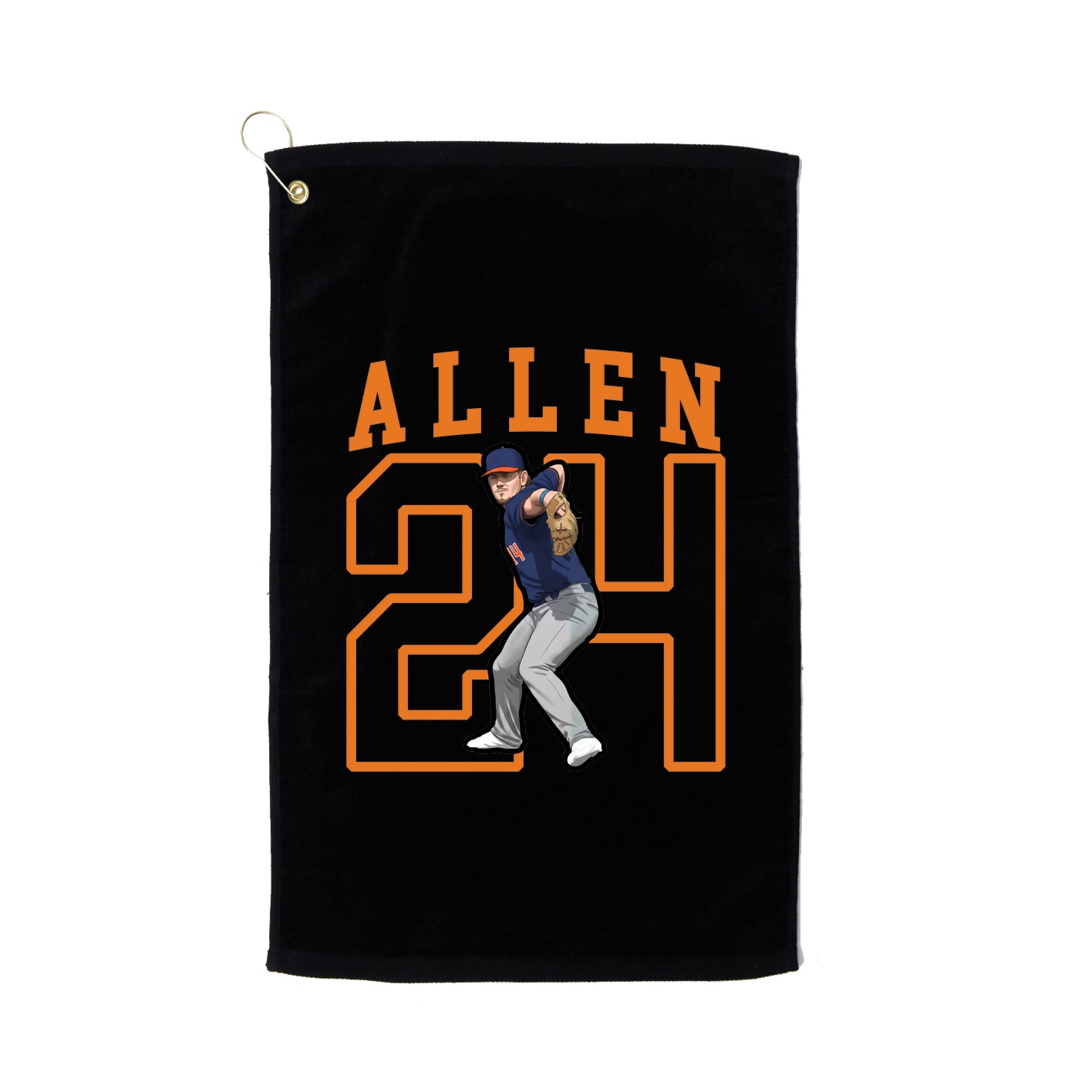 Golf Towel — Shirsey in Black