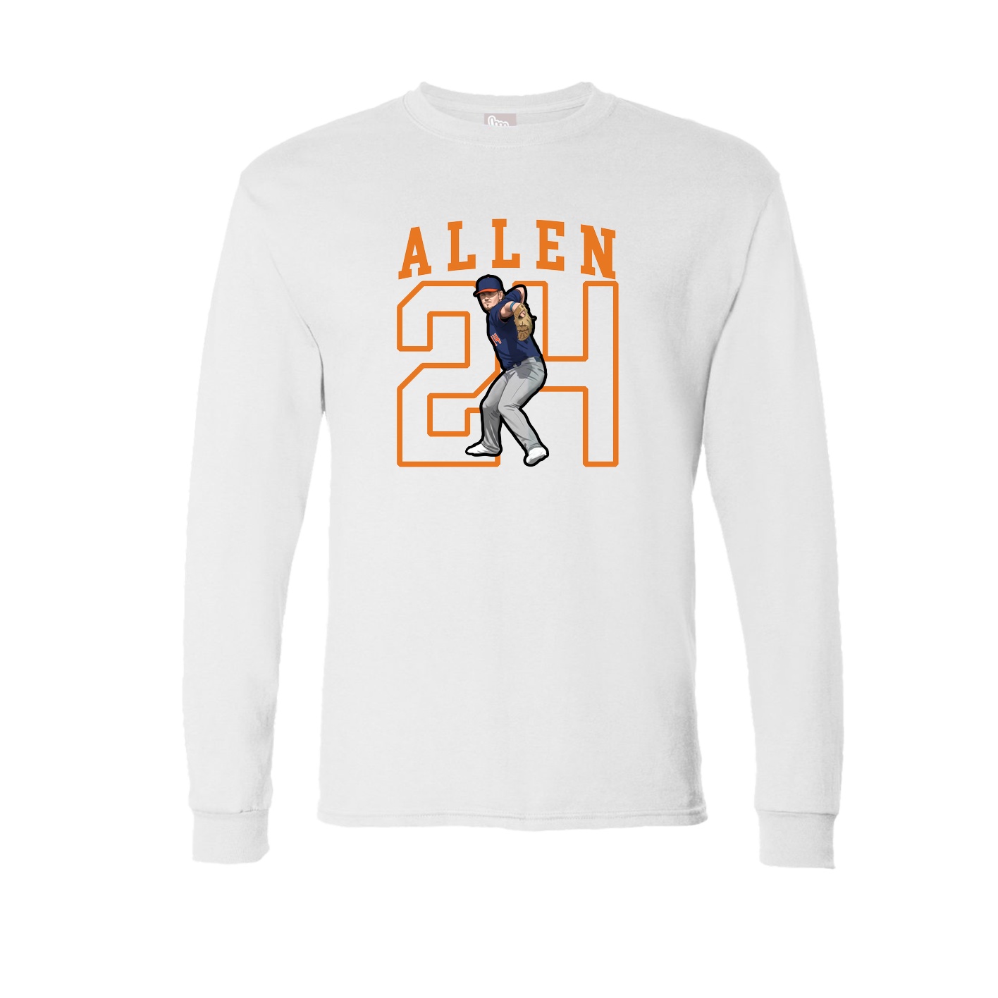 Long Sleeve Tee — Shirsey in White