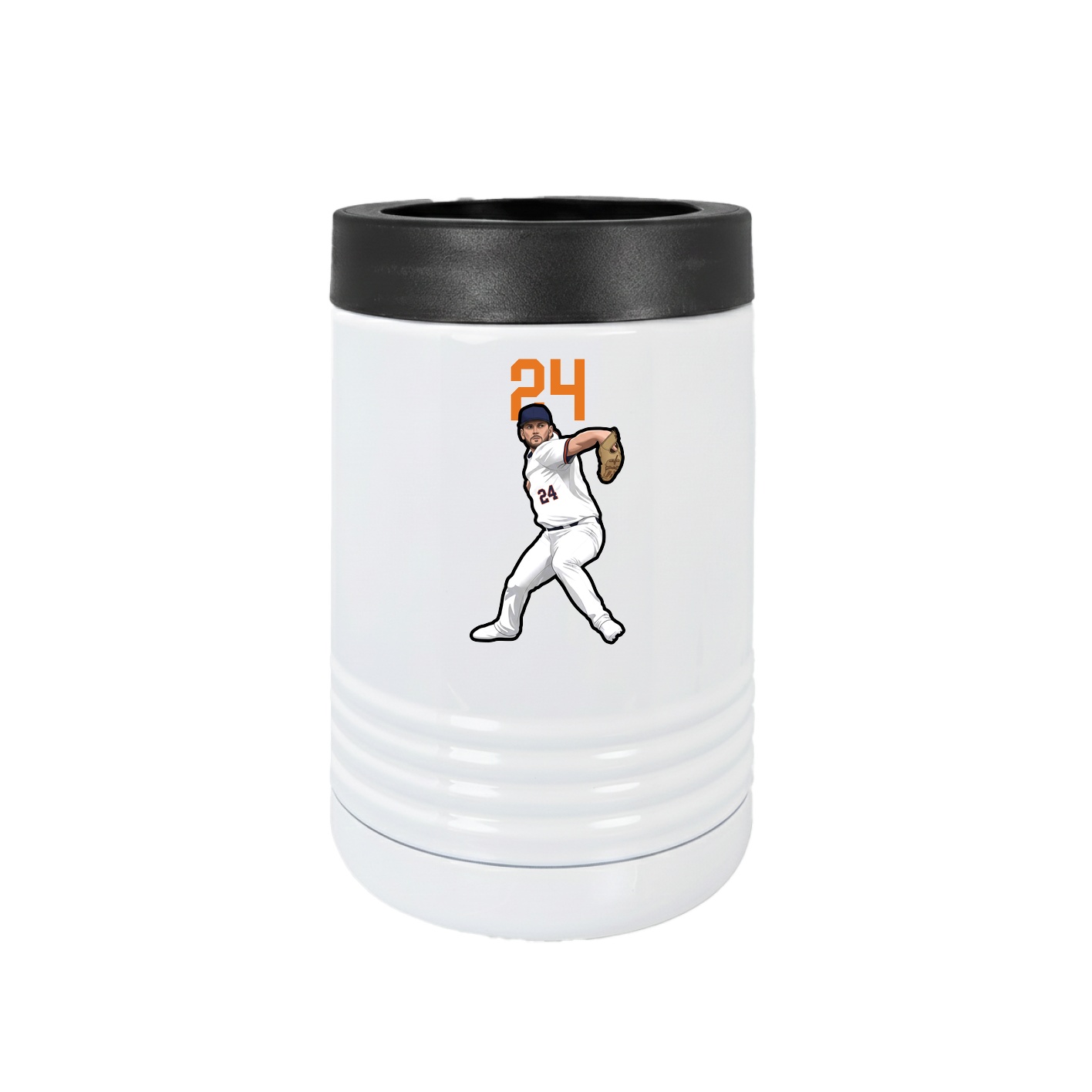 Beverage Holder — Number Top in White