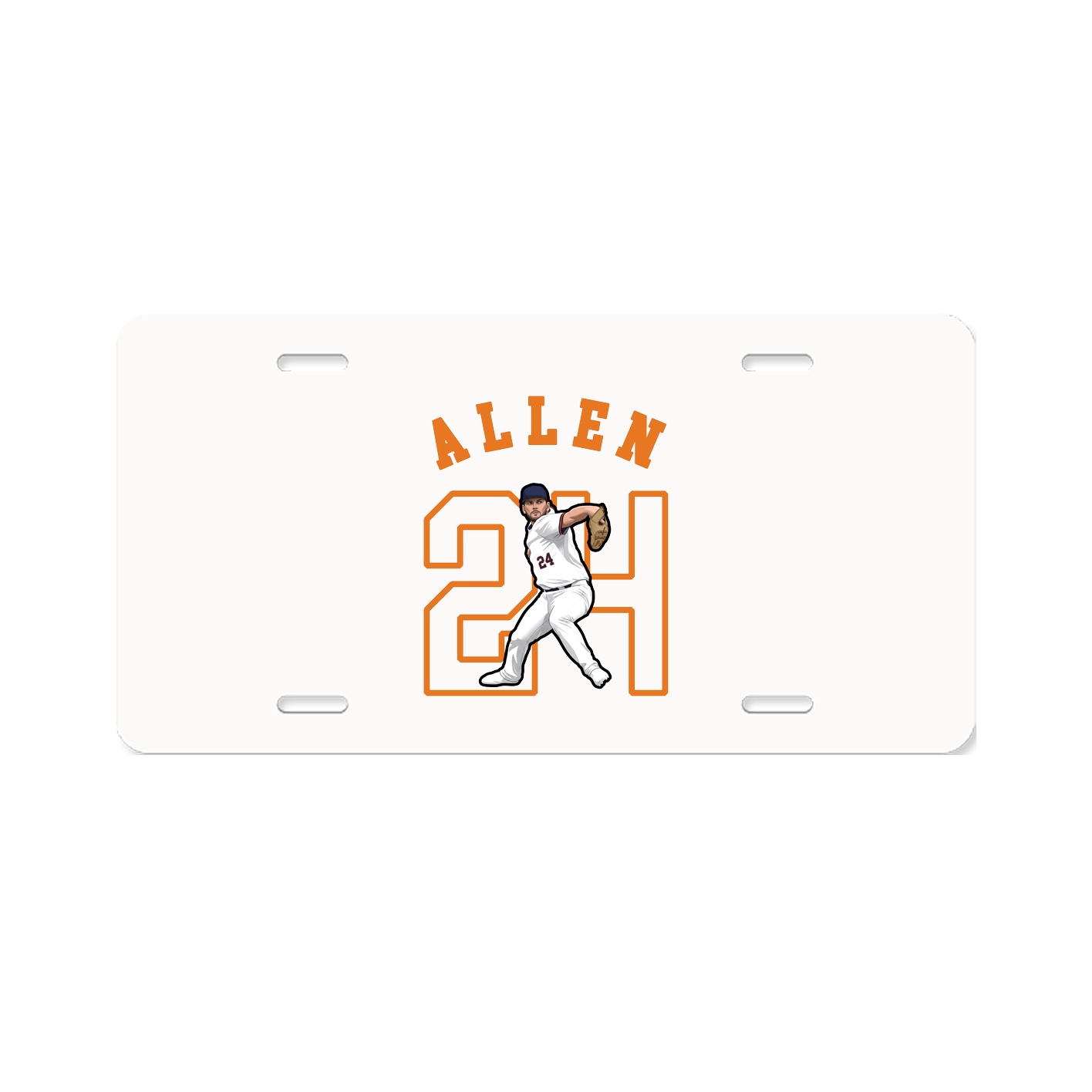 License Plate — Shirsey Arch in Classic