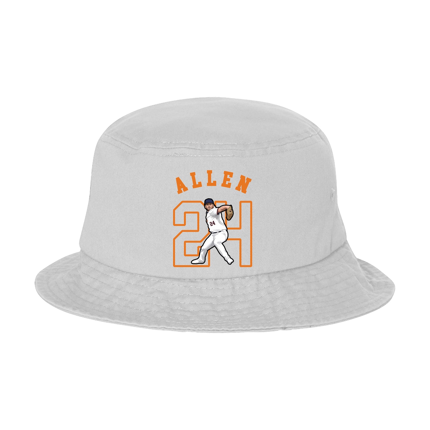 Bucket Cap — Shirsey Arch in White