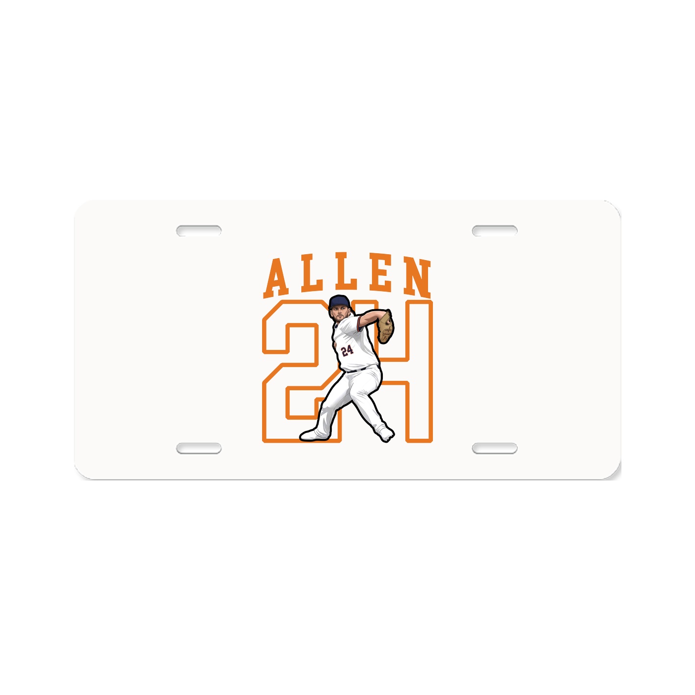 Aluminum License Plate