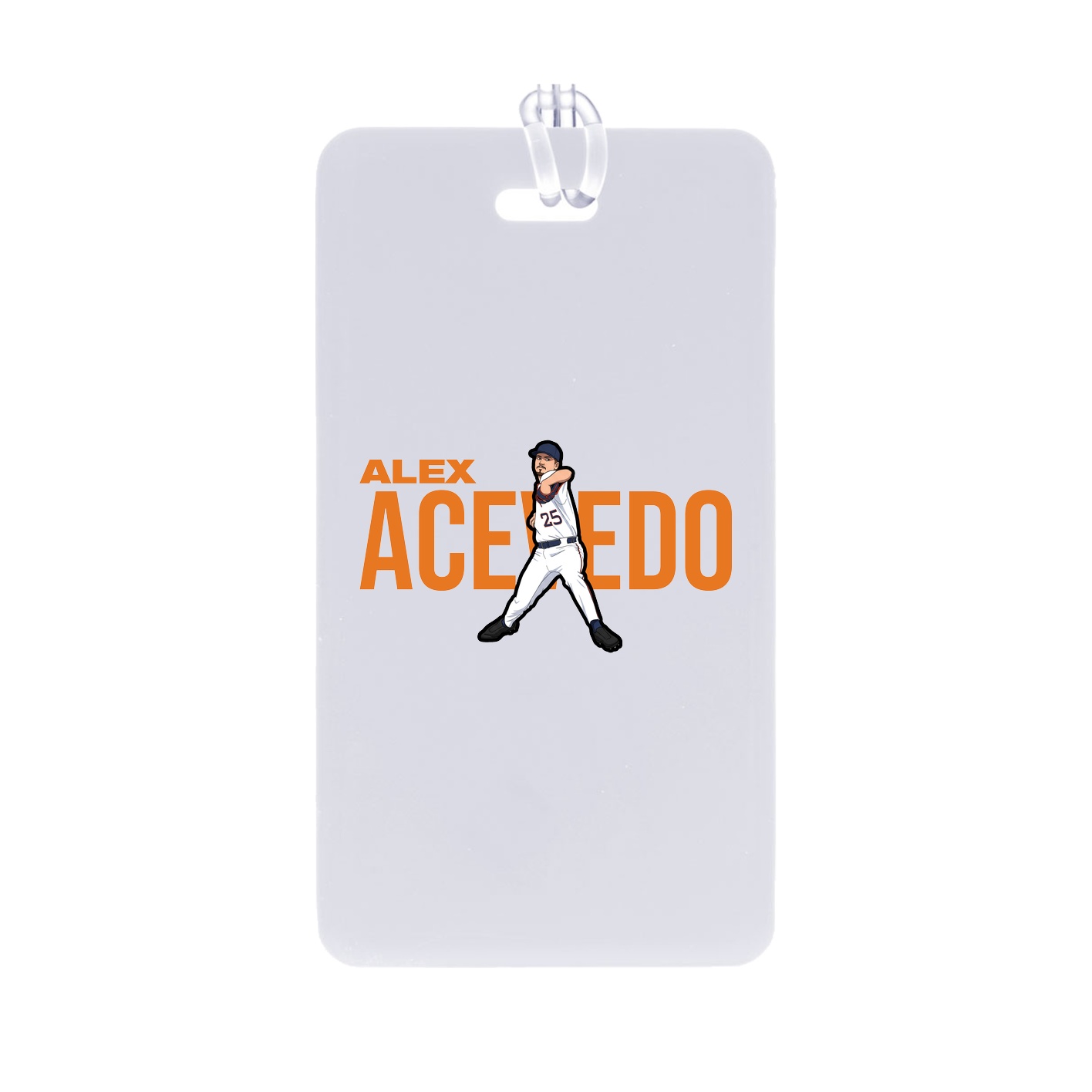Bag Tag — Player Name in Classic