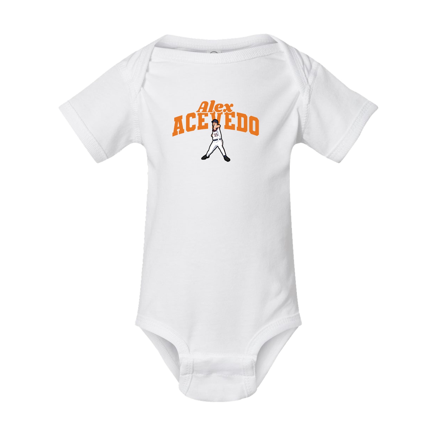 Baby Onesie — Signature Arch in White