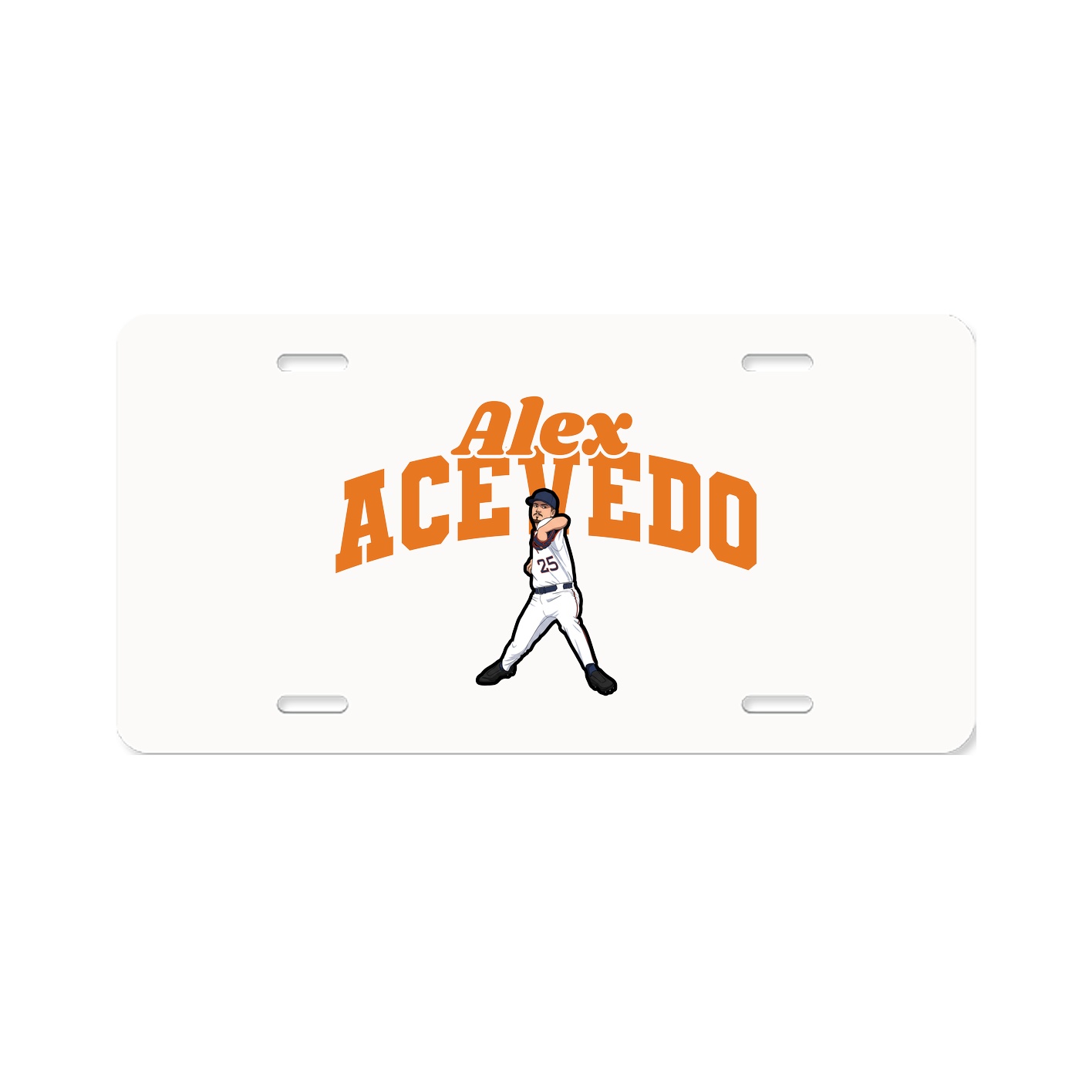License Plate — Signature Arch in Classic