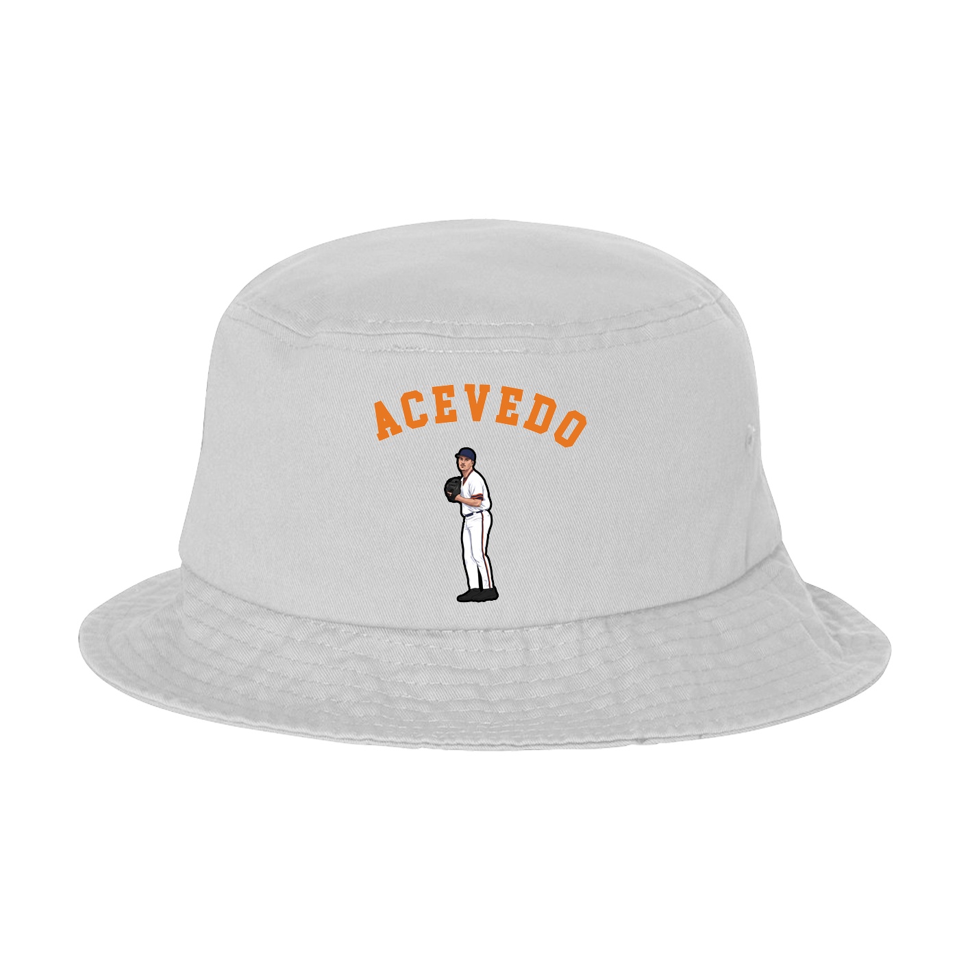 Bucket Cap — Shirsey Arch in White