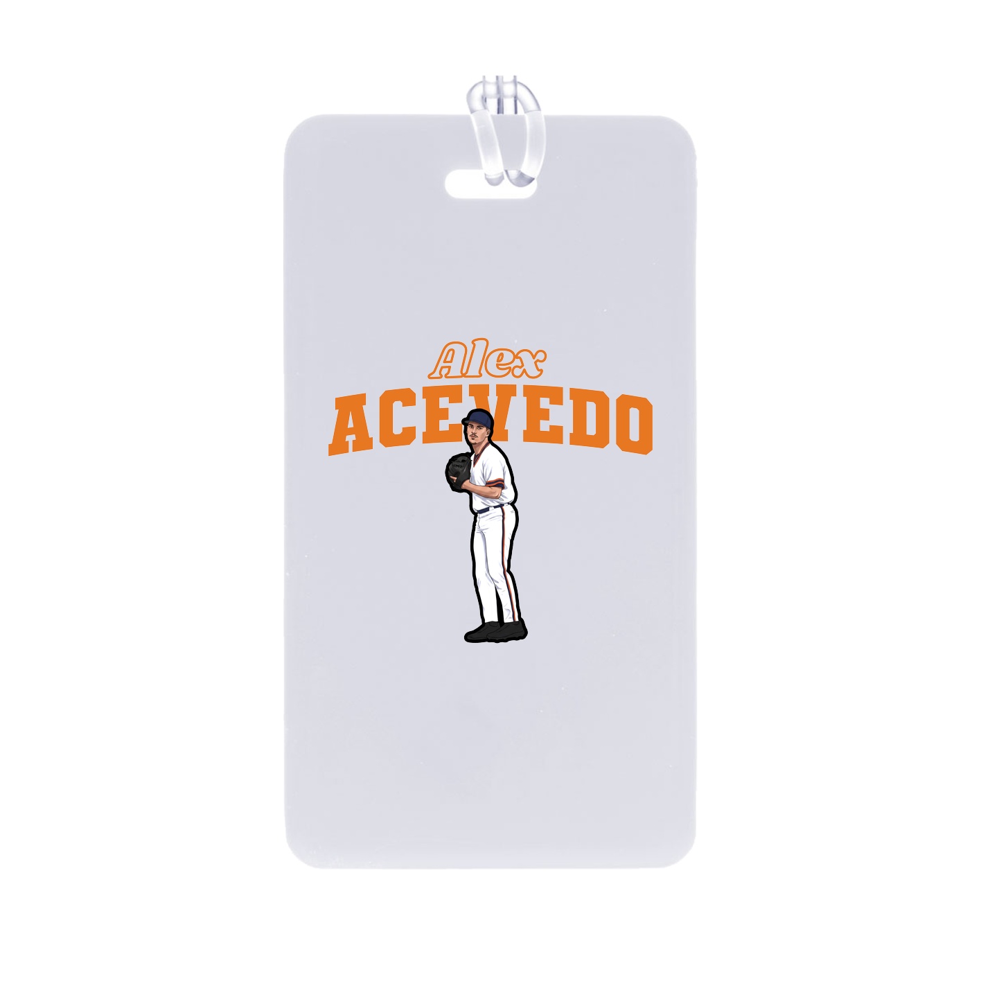 Bag Tag — Name Arch in Classic