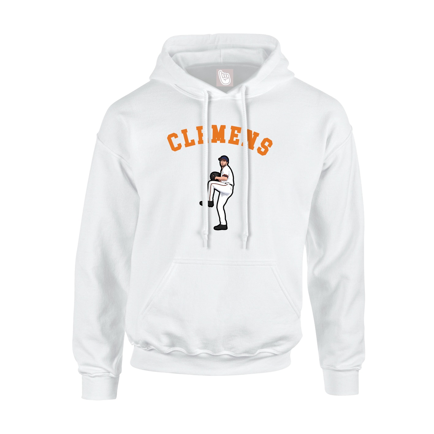 Hoodie — Shirsey Arch in White