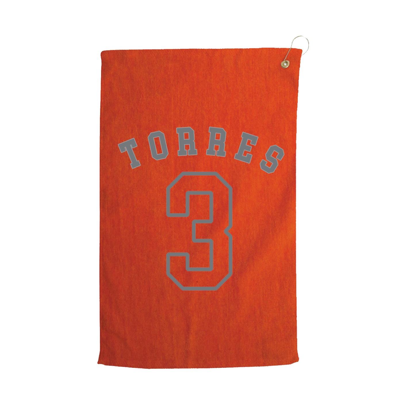 Golf Towel — Shirsey Arch in Orange