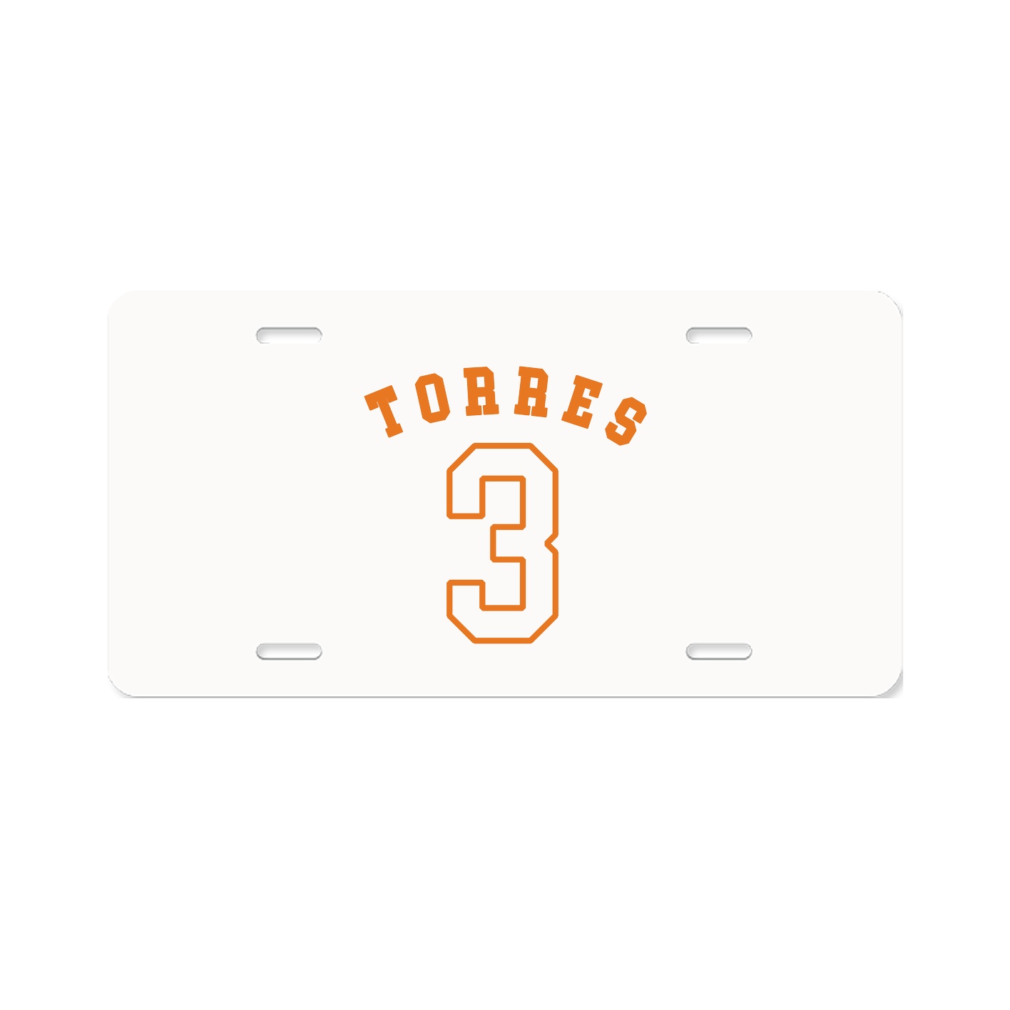 License Plate — Shirsey Arch in Classic