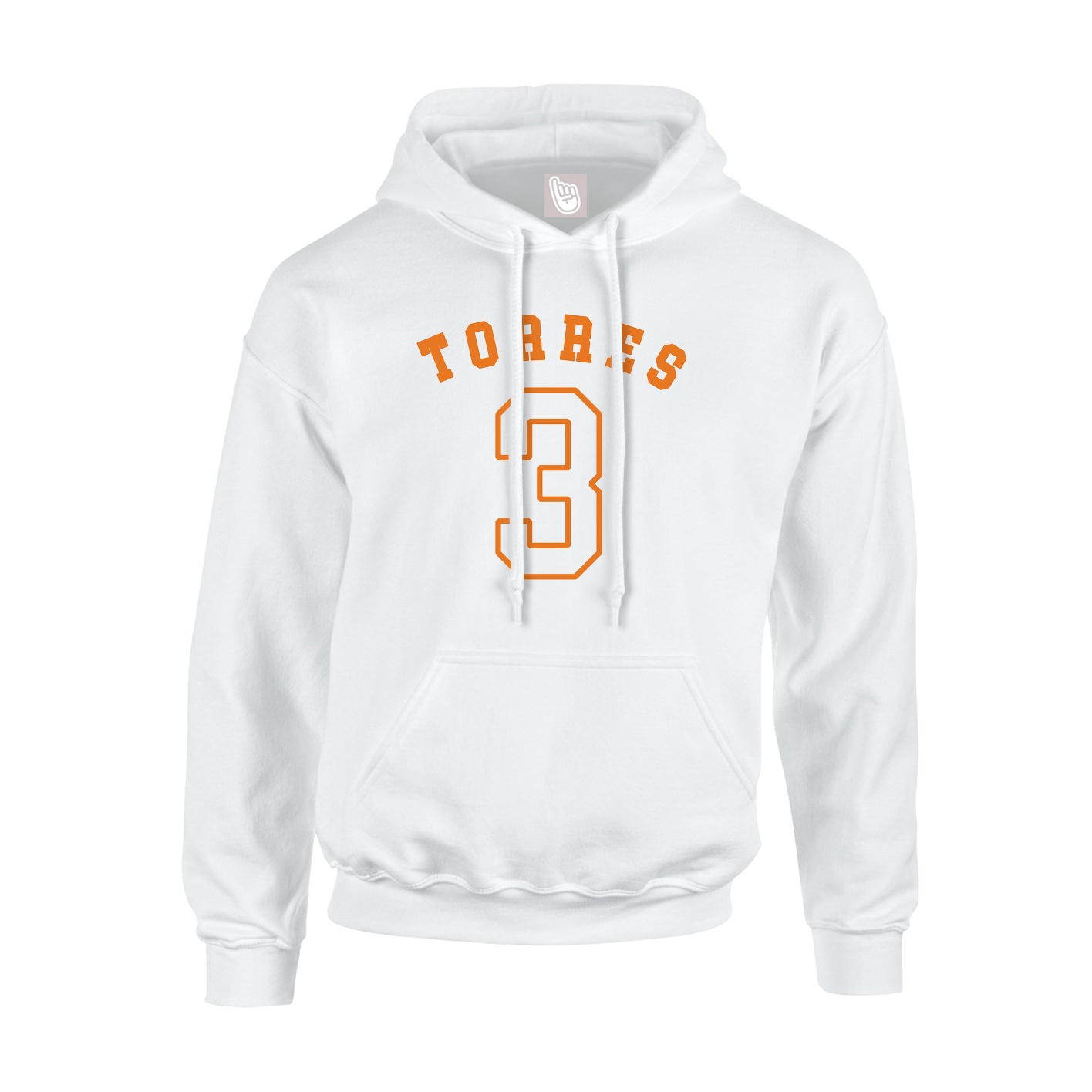 Hoodie — Shirsey Arch in White