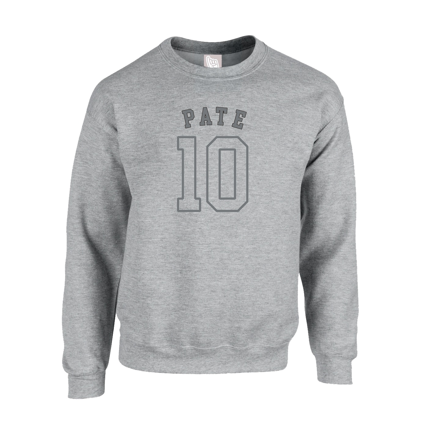 Fleece Crew — Shirsey Arch in Grey