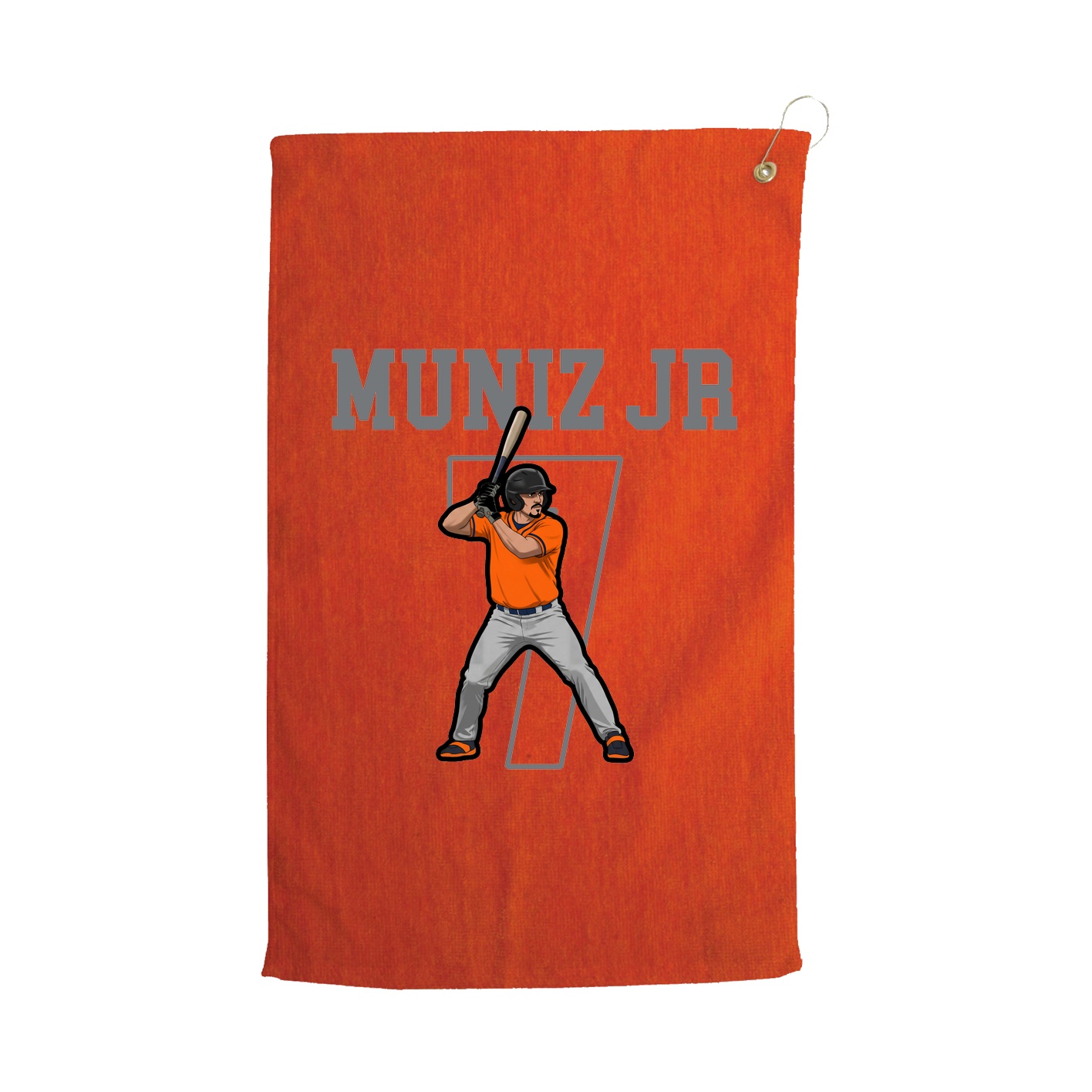 Golf Towel — Shirsey in Orange