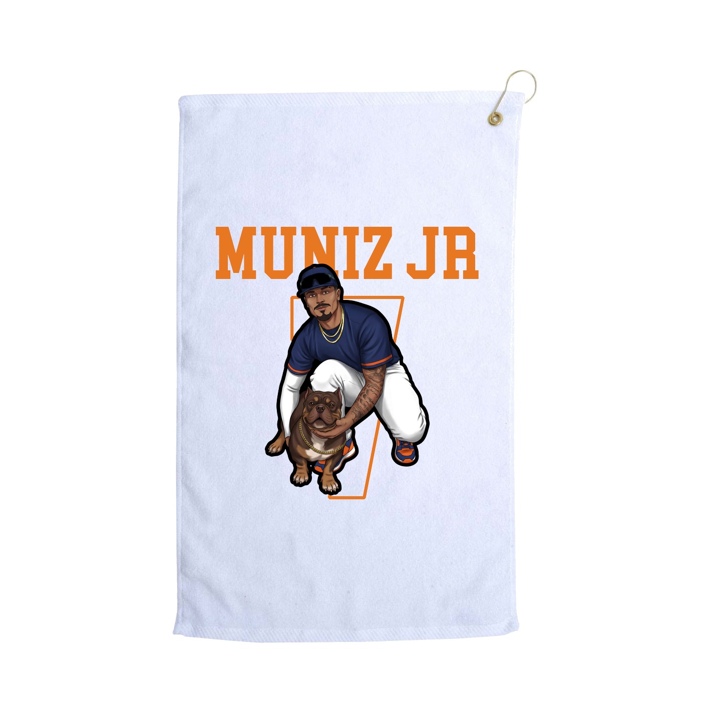 Golf Towel — Shirsey in White