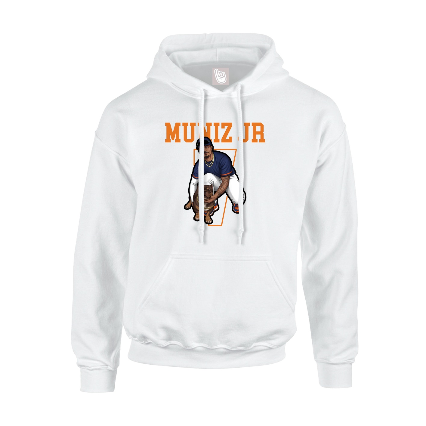 Hoodie — Shirsey in White