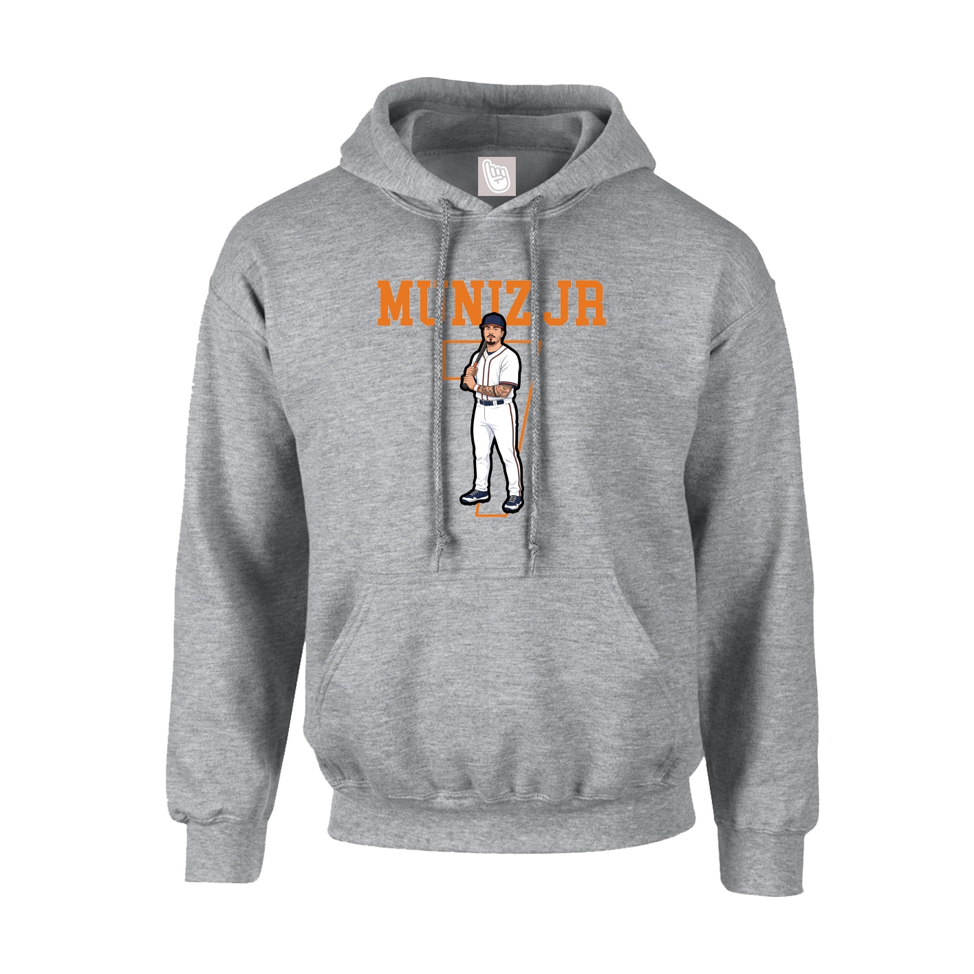 Hoodie — Shirsey in Grey