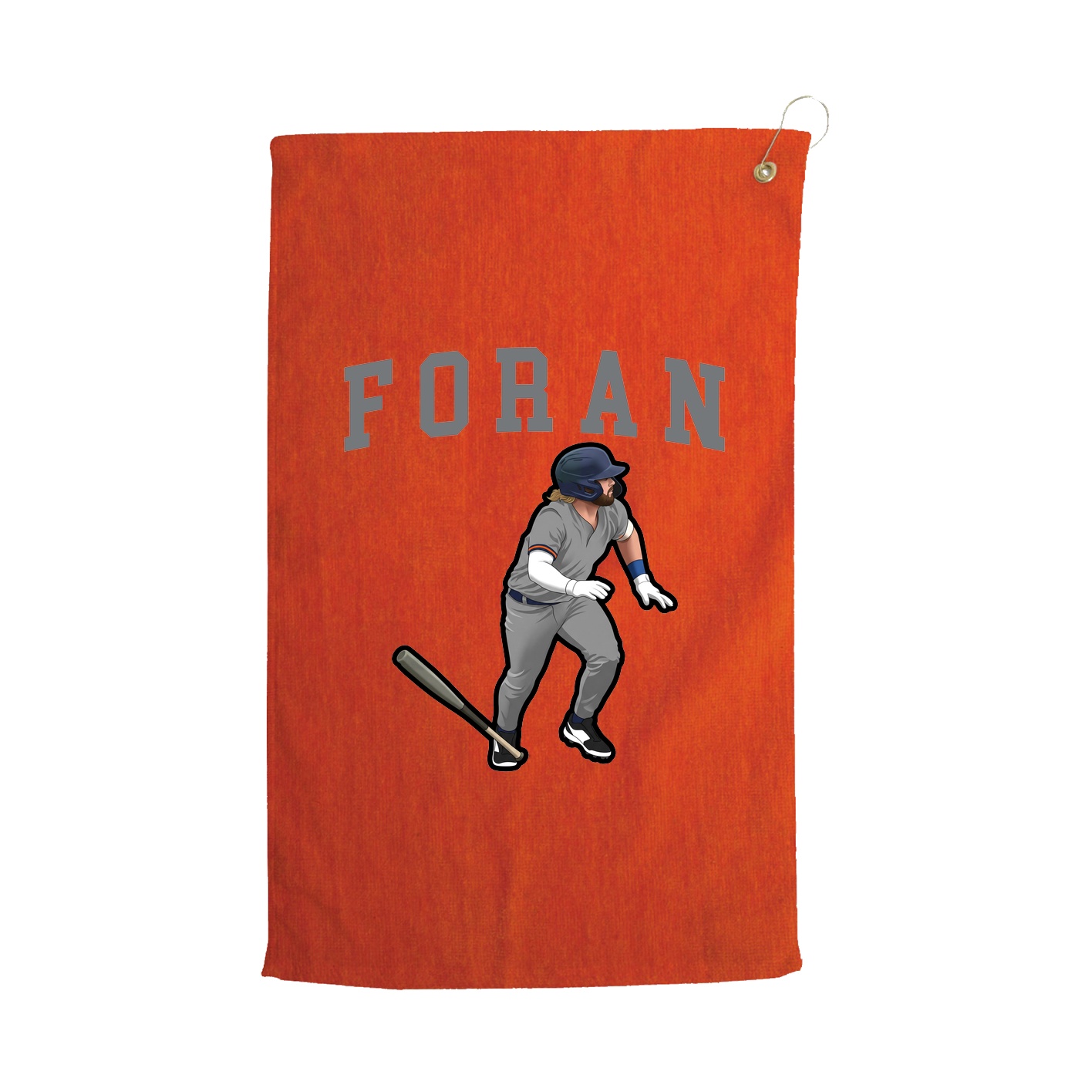 Golf Towel — Shirsey in Orange