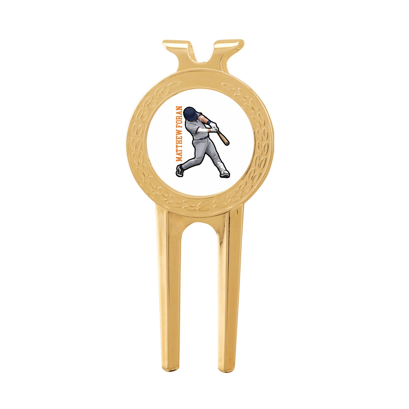 Divot Tool with Ball Marker — Name Vertical in Classic