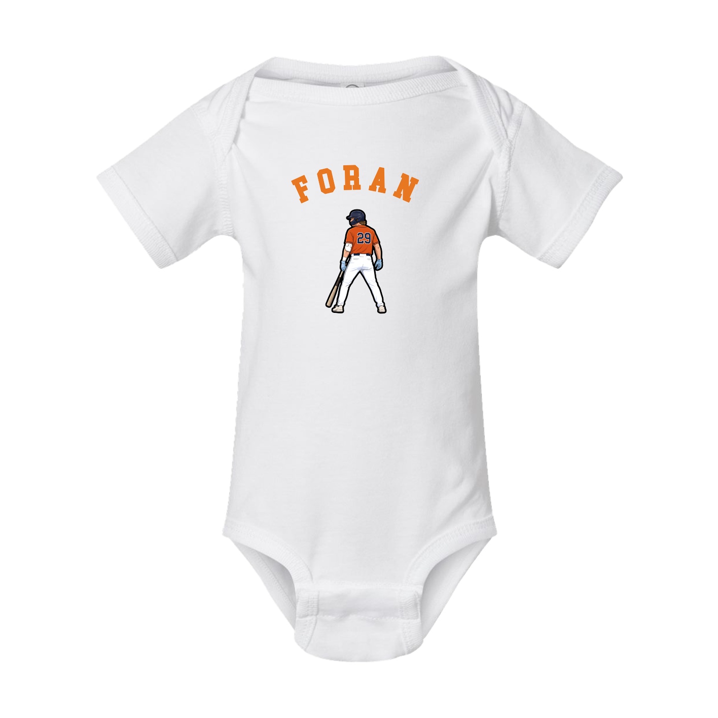 Baby Onesie — Shirsey Arch in White