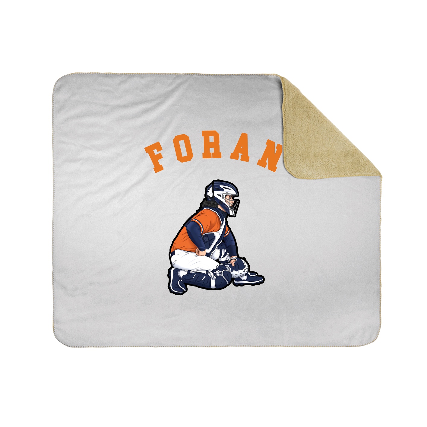 Throw Blanket — Shirsey Arch in White