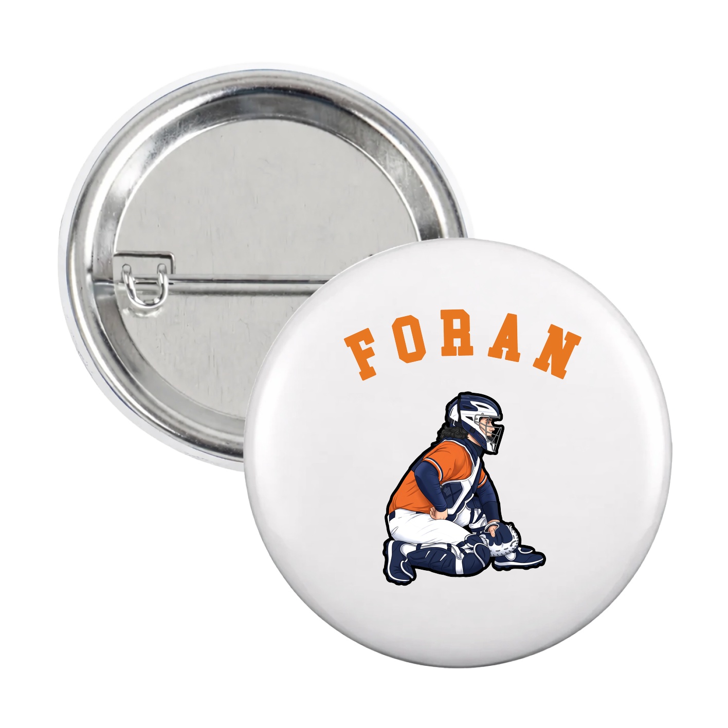 Game Day Button — Shirsey Arch in White