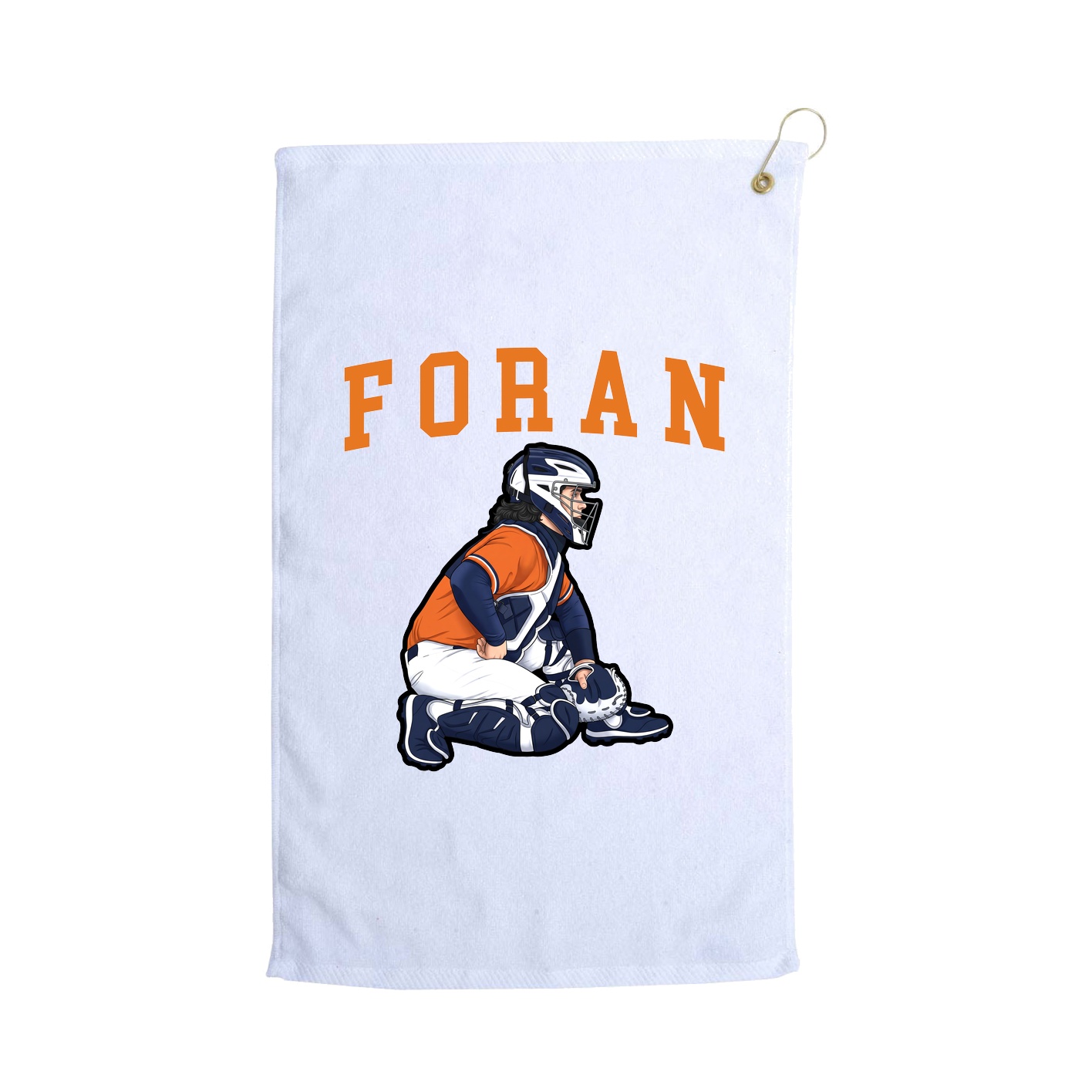 Golf Towel — Shirsey in White