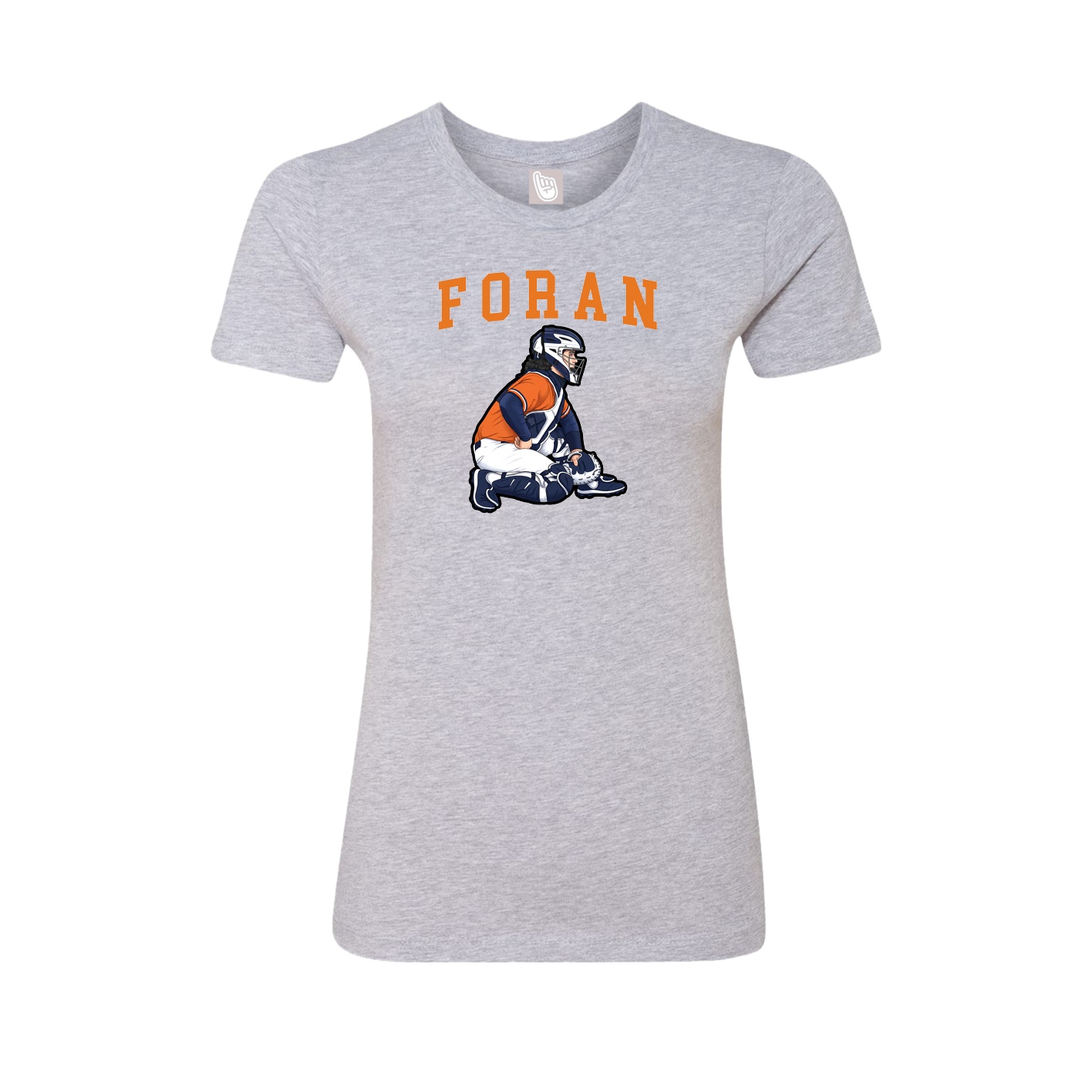 Fitted Women's Tee — Shirsey in Grey