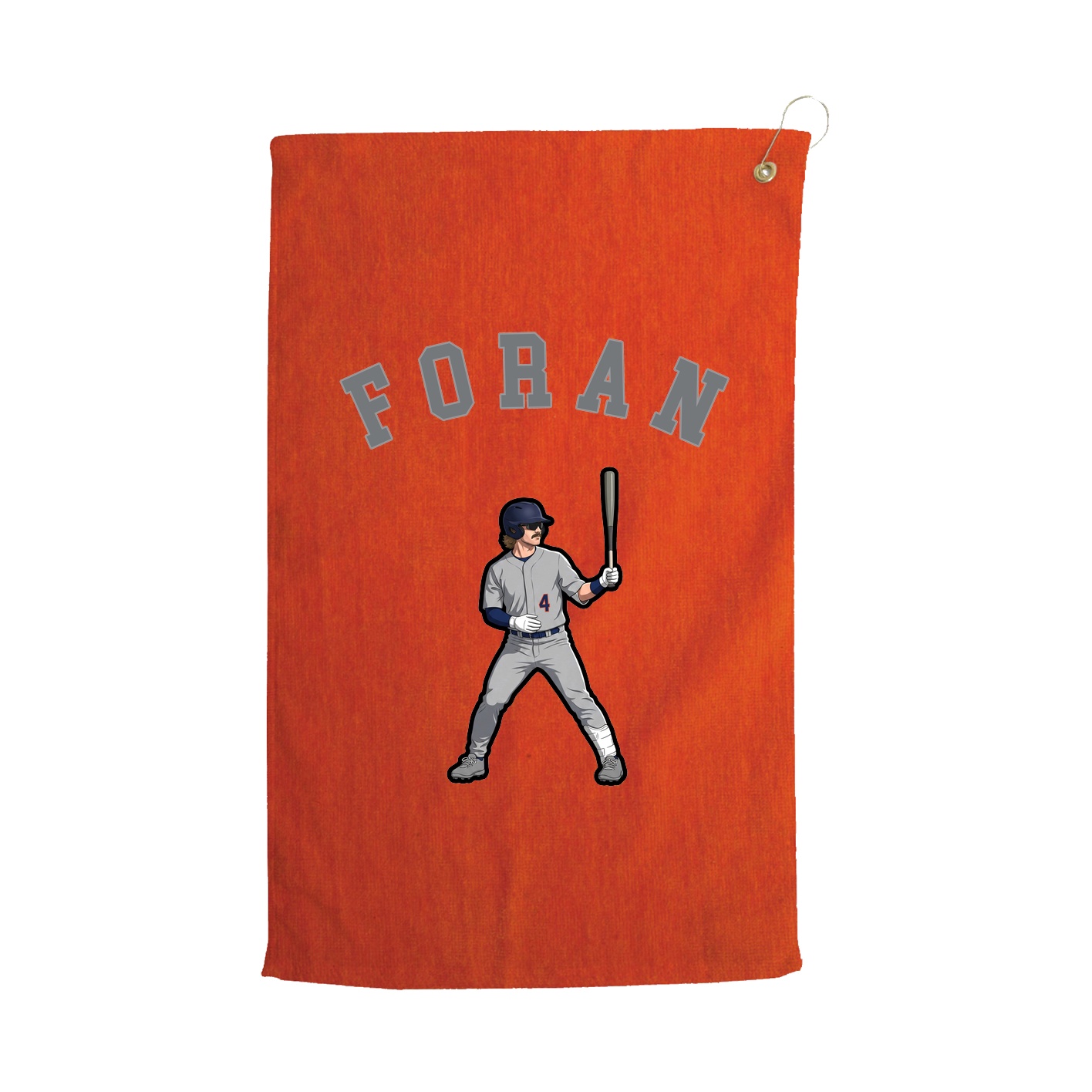 Golf Towel — Shirsey Arch in Orange