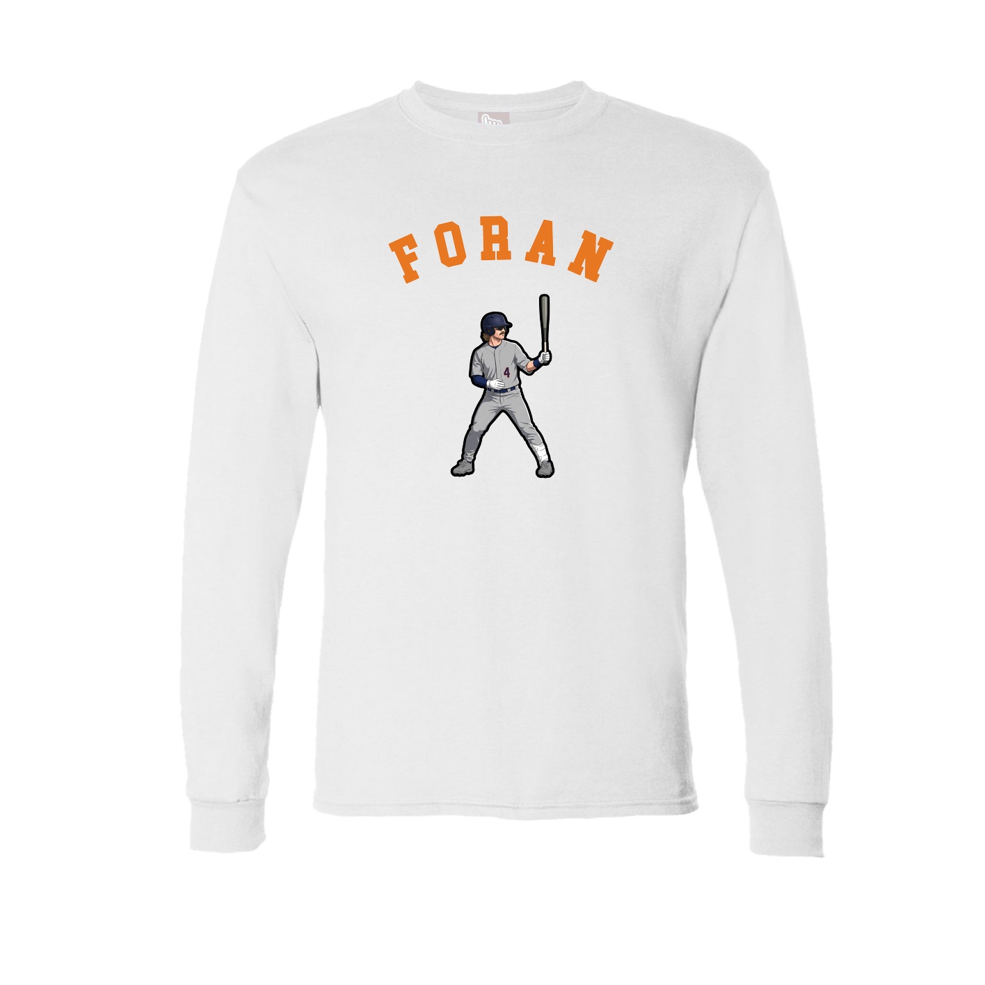 Long Sleeve Tee — Shirsey Arch in White
