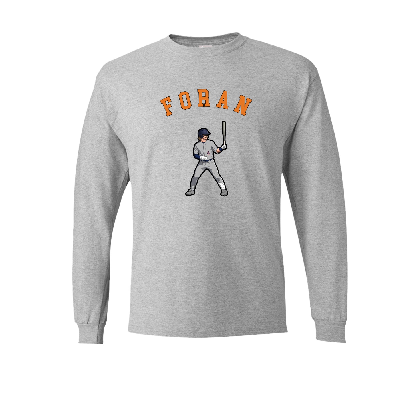 Long Sleeve Tee — Shirsey Arch in Grey