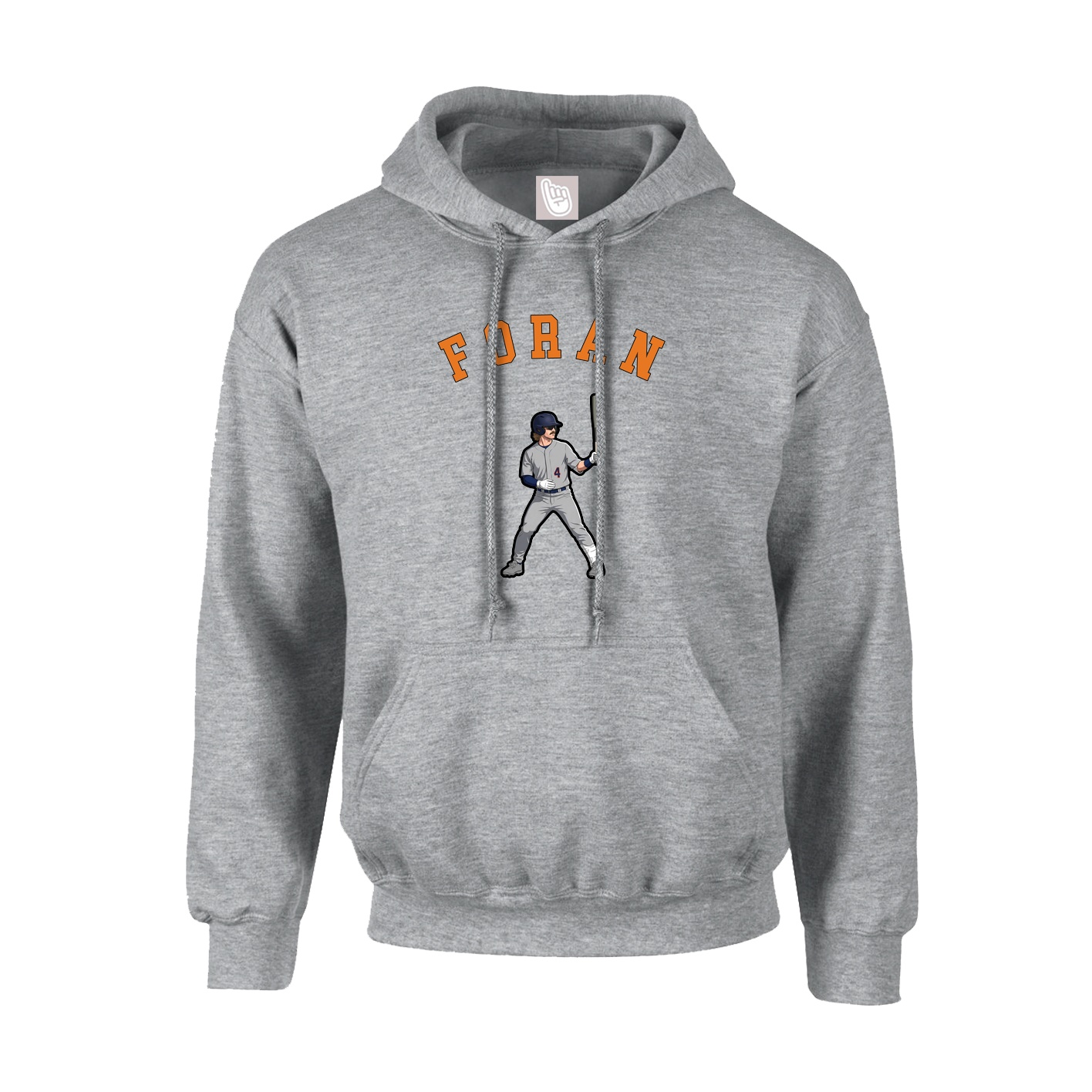 Youth Hoodie — Shirsey Arch in Grey