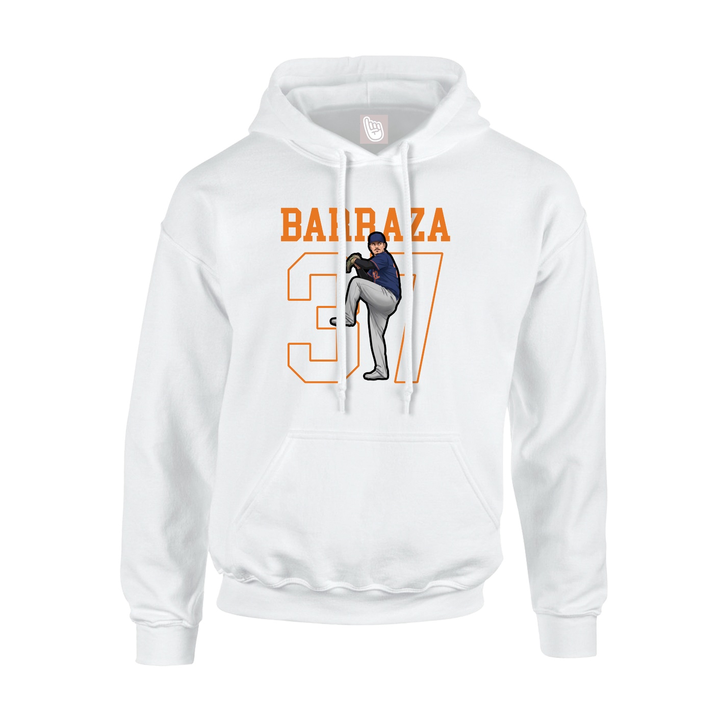 Hoodie — Shirsey in White