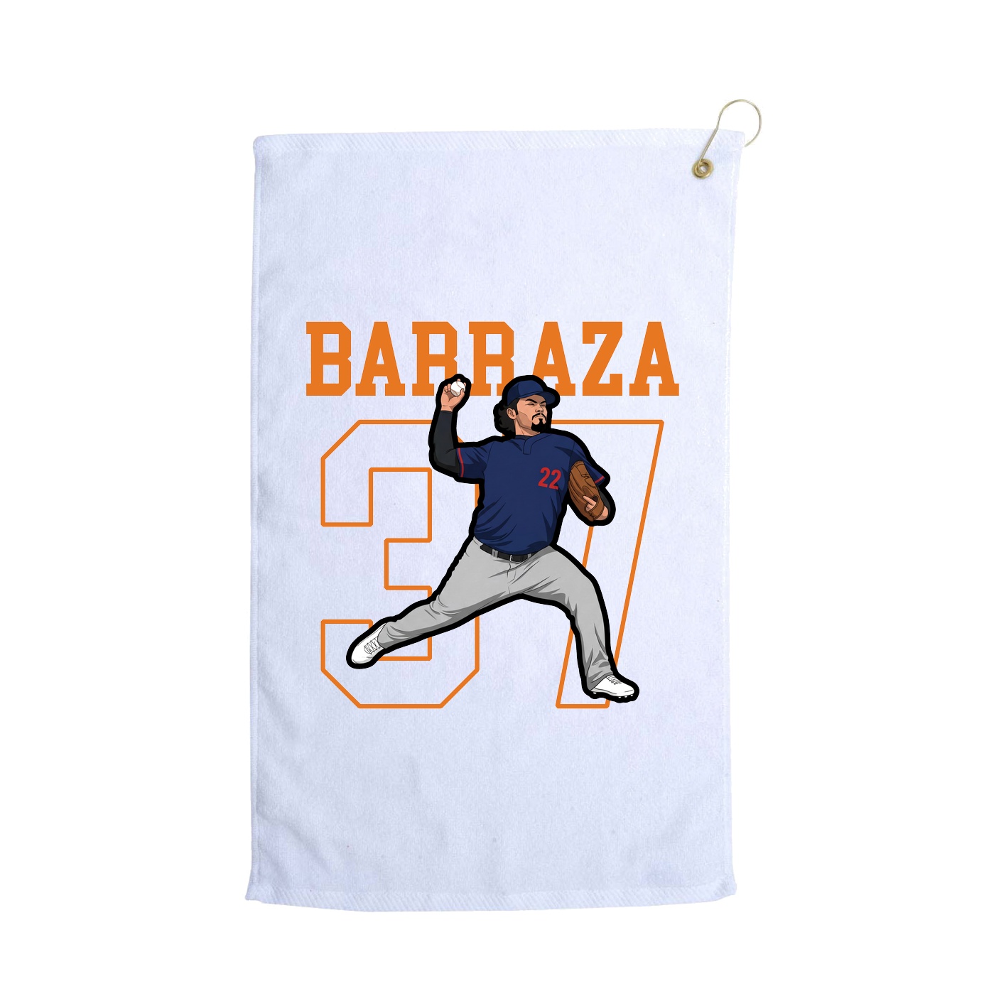 Golf Towel — Shirsey in White