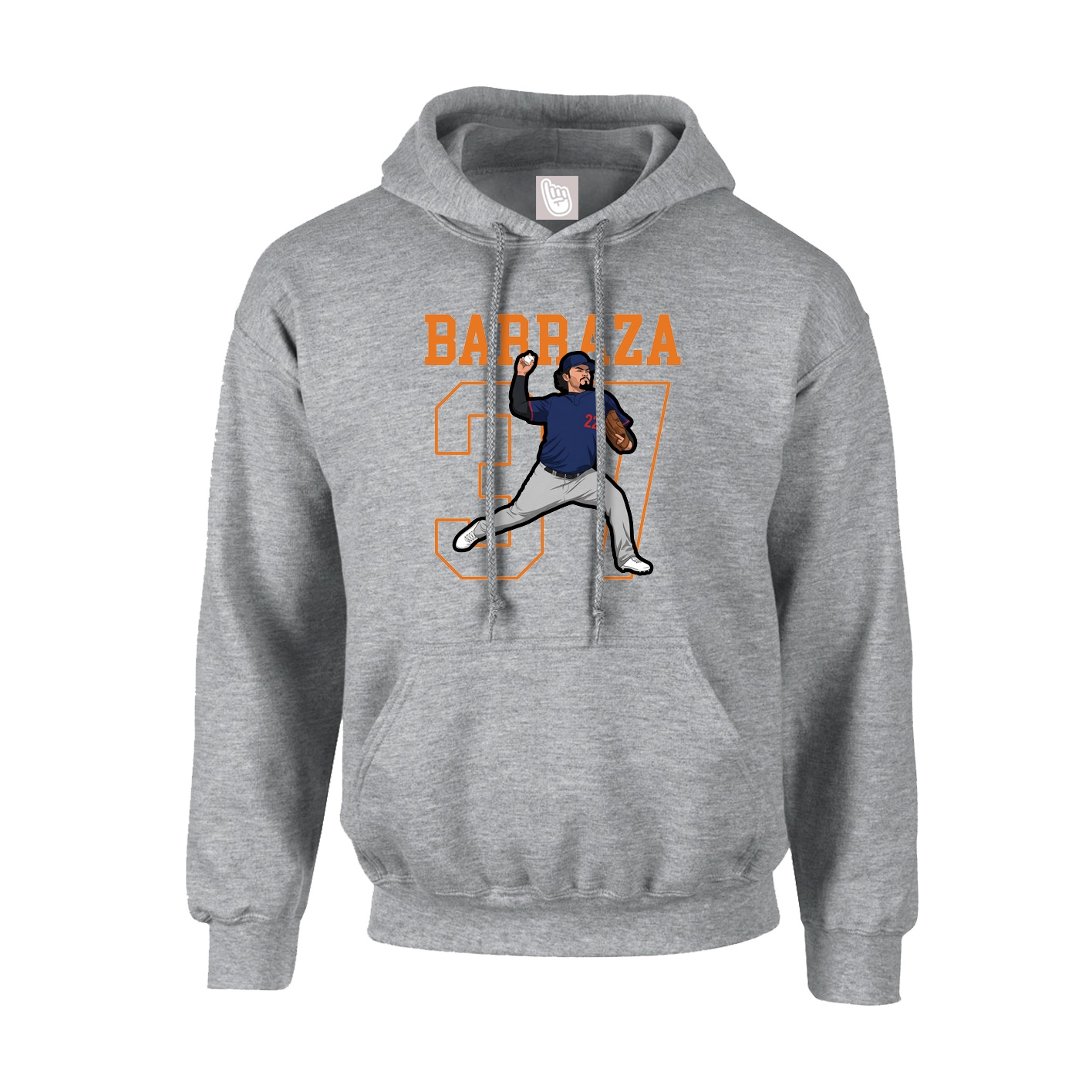 Hoodie — Shirsey in Grey