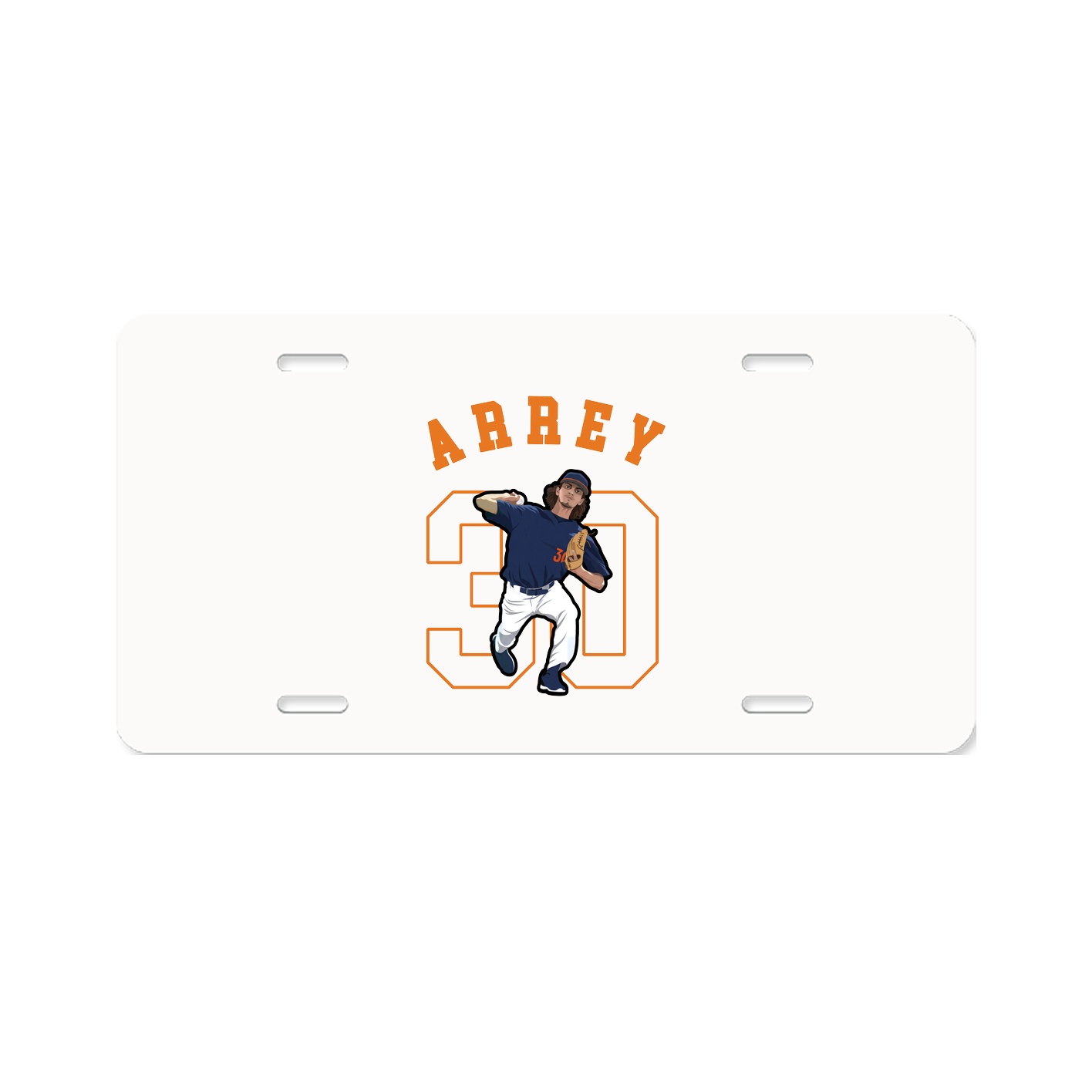 License Plate — Shirsey Arch in Classic