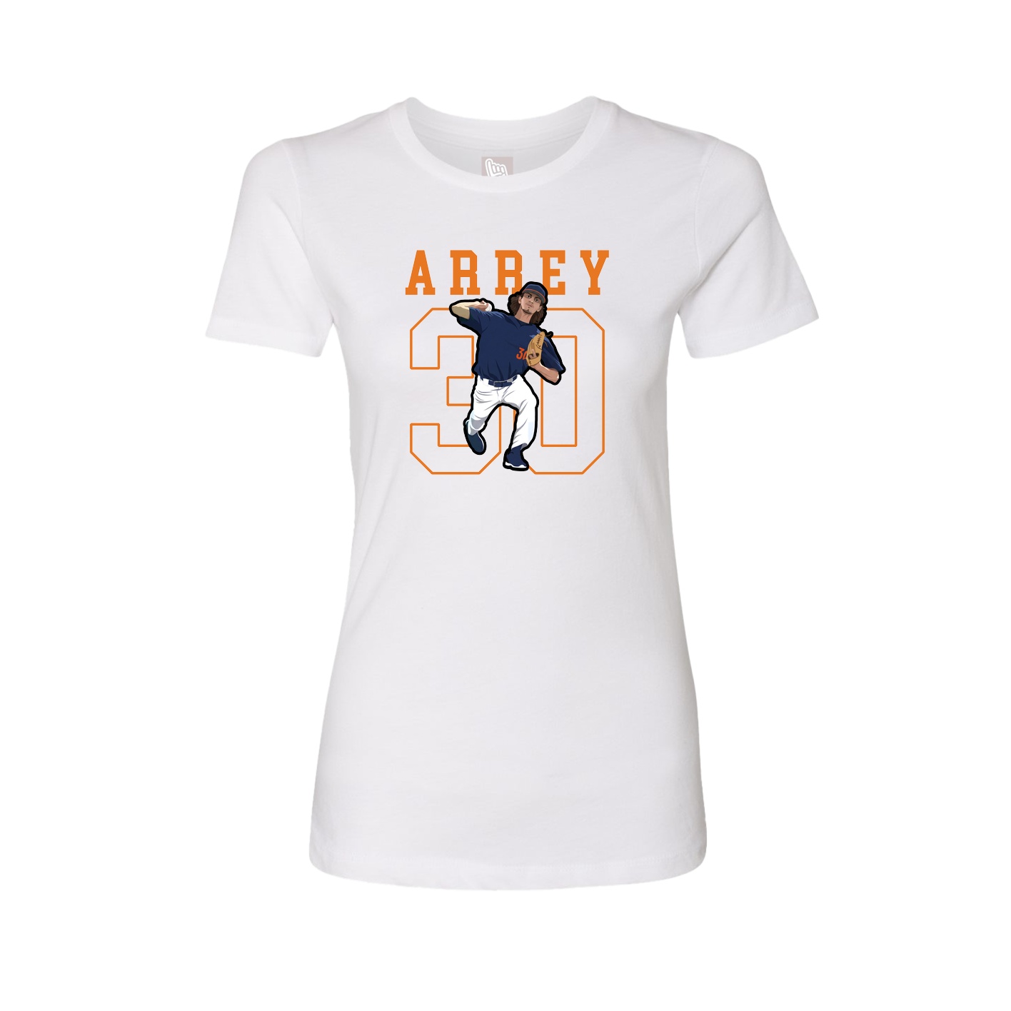 Fitted Women's Tee — Shirsey in White