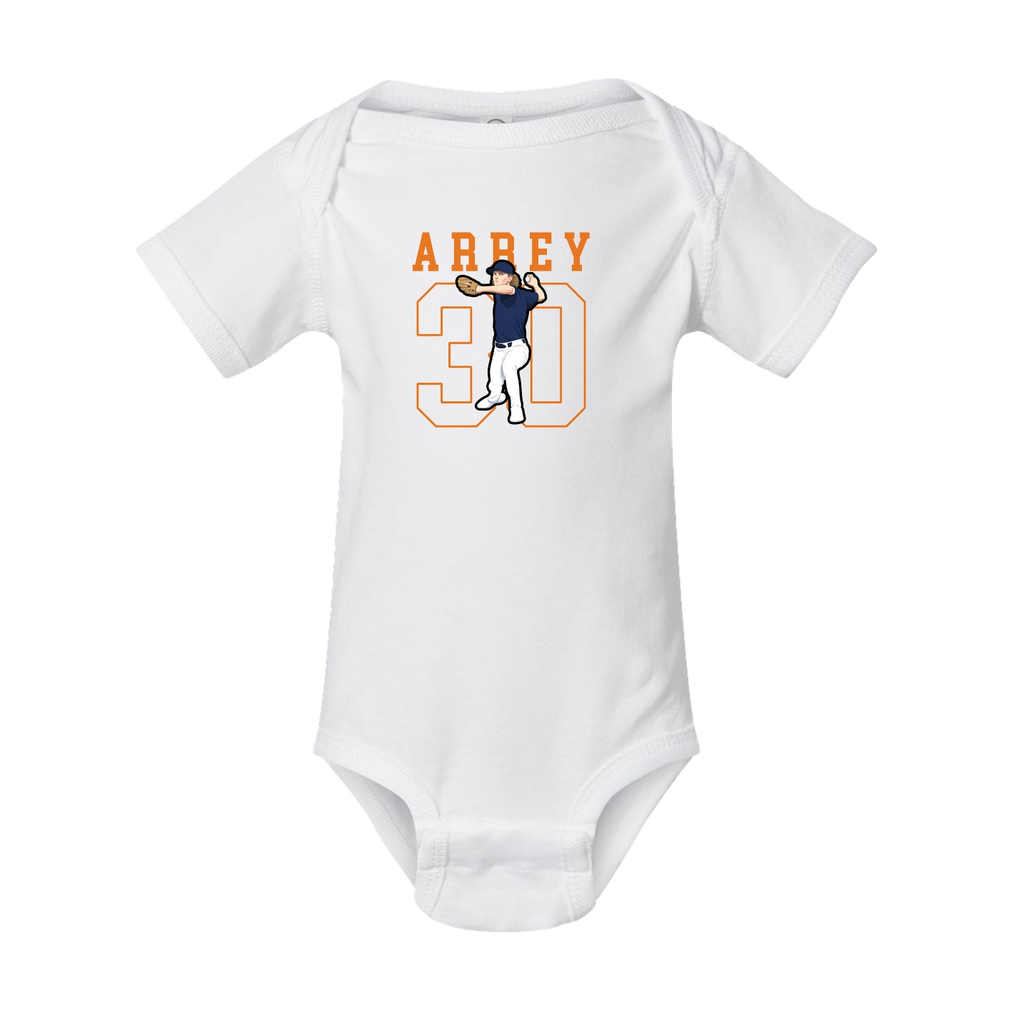 Baby Onesie — Shirsey in White
