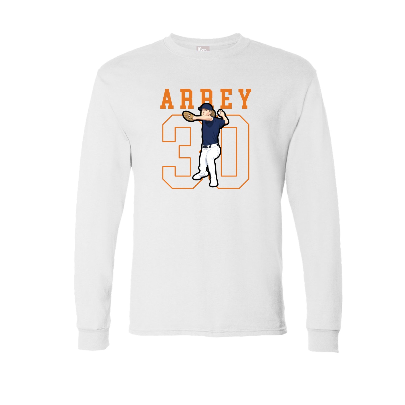 Long Sleeve Tee — Shirsey in White