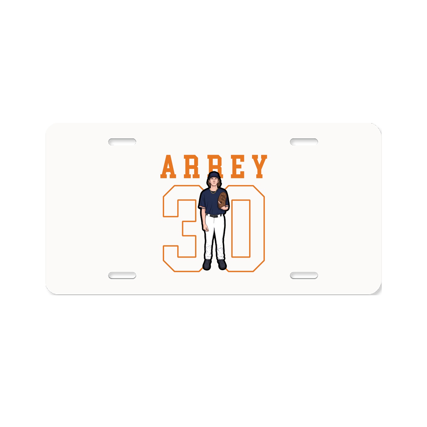 License Plate — Shirsey in Classic